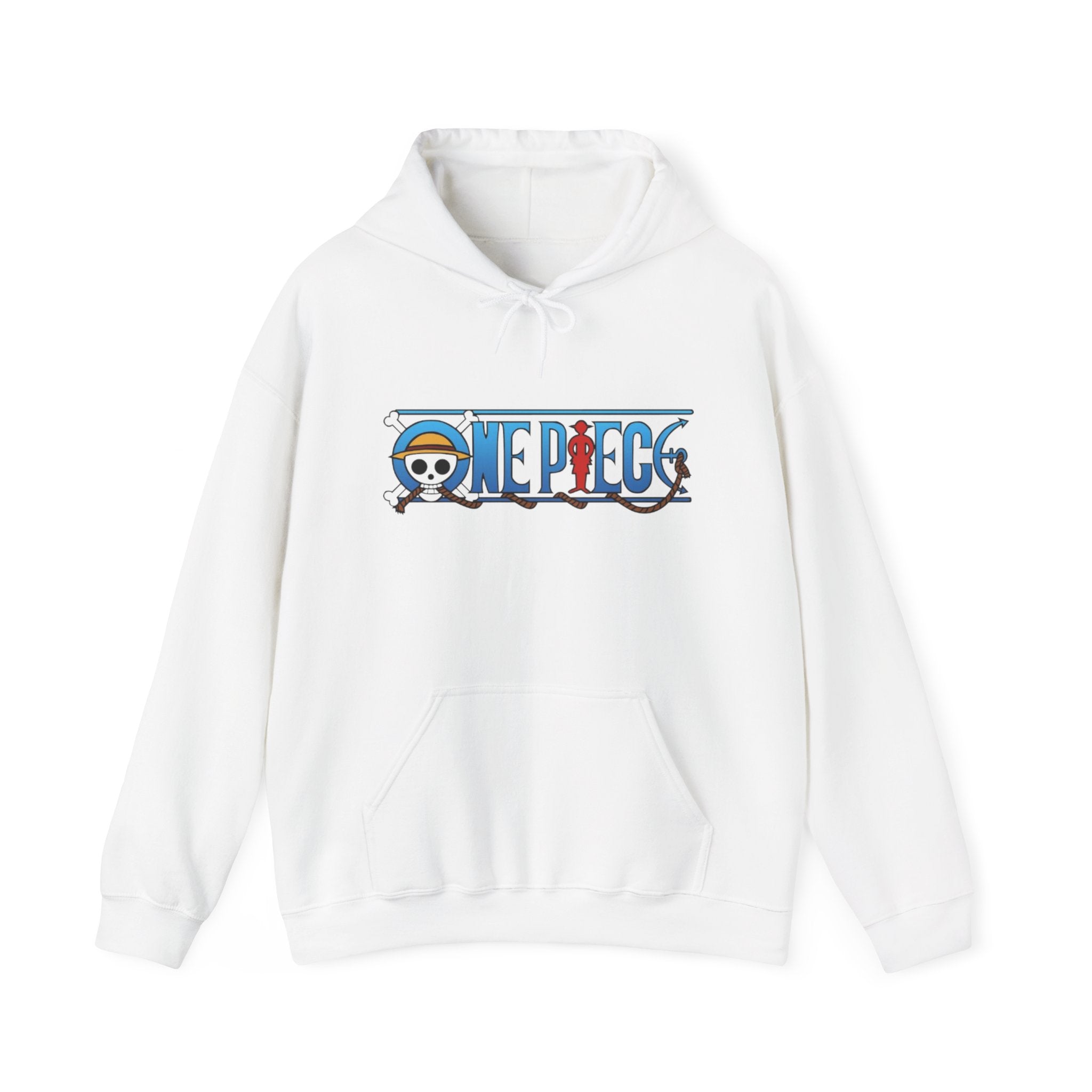 One Piece Hoodie — Luffy Crew Christmas Graphic Pullover