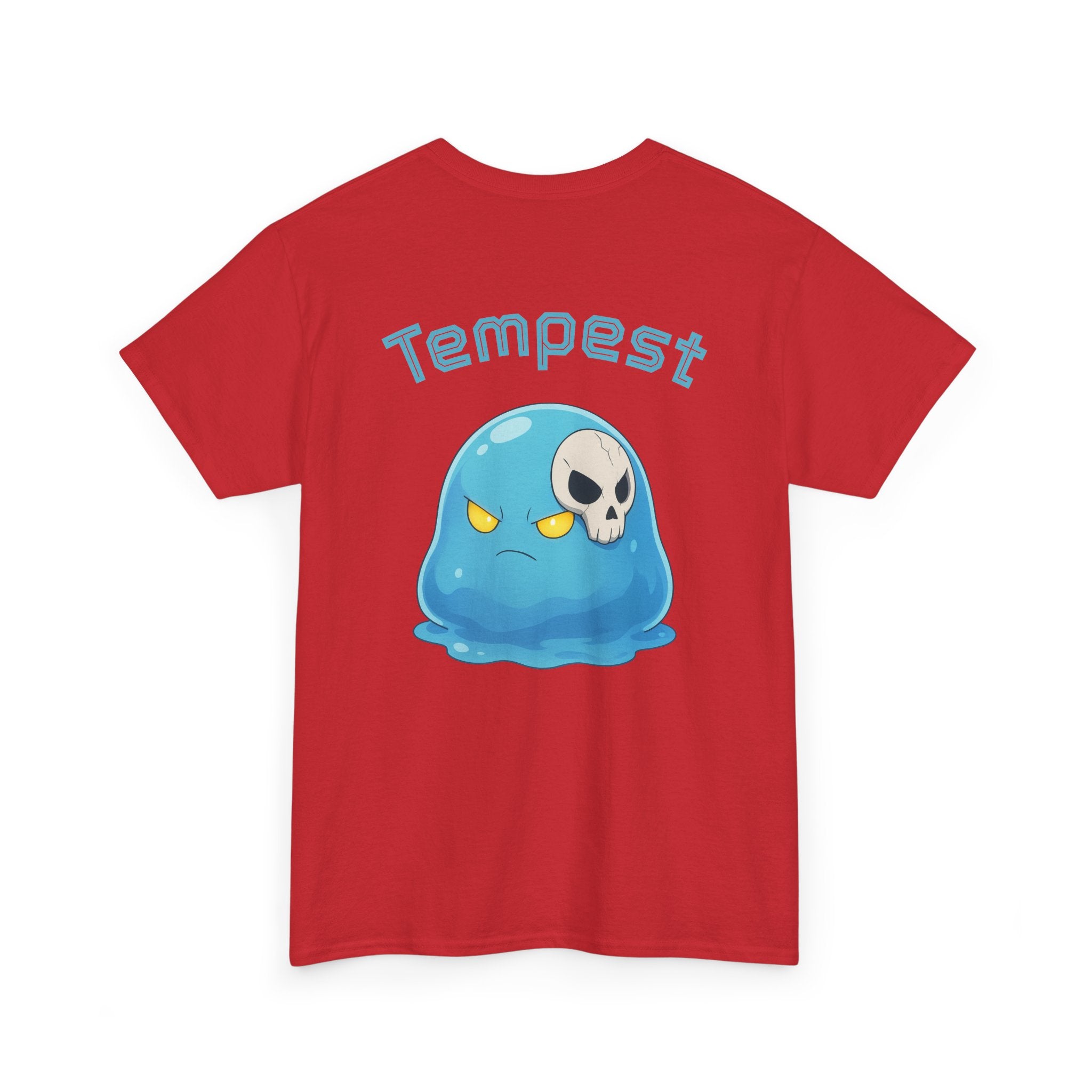 Fantasy Demon Knight T-Shirt — 'Tempest' Slime Back Graphic Tee