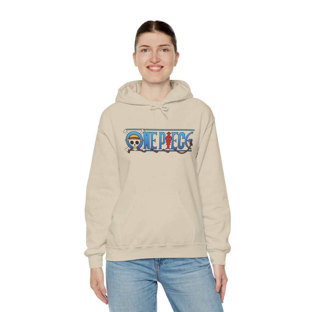 One Piece Hoodie — Luffy Crew Christmas Graphic Pullover