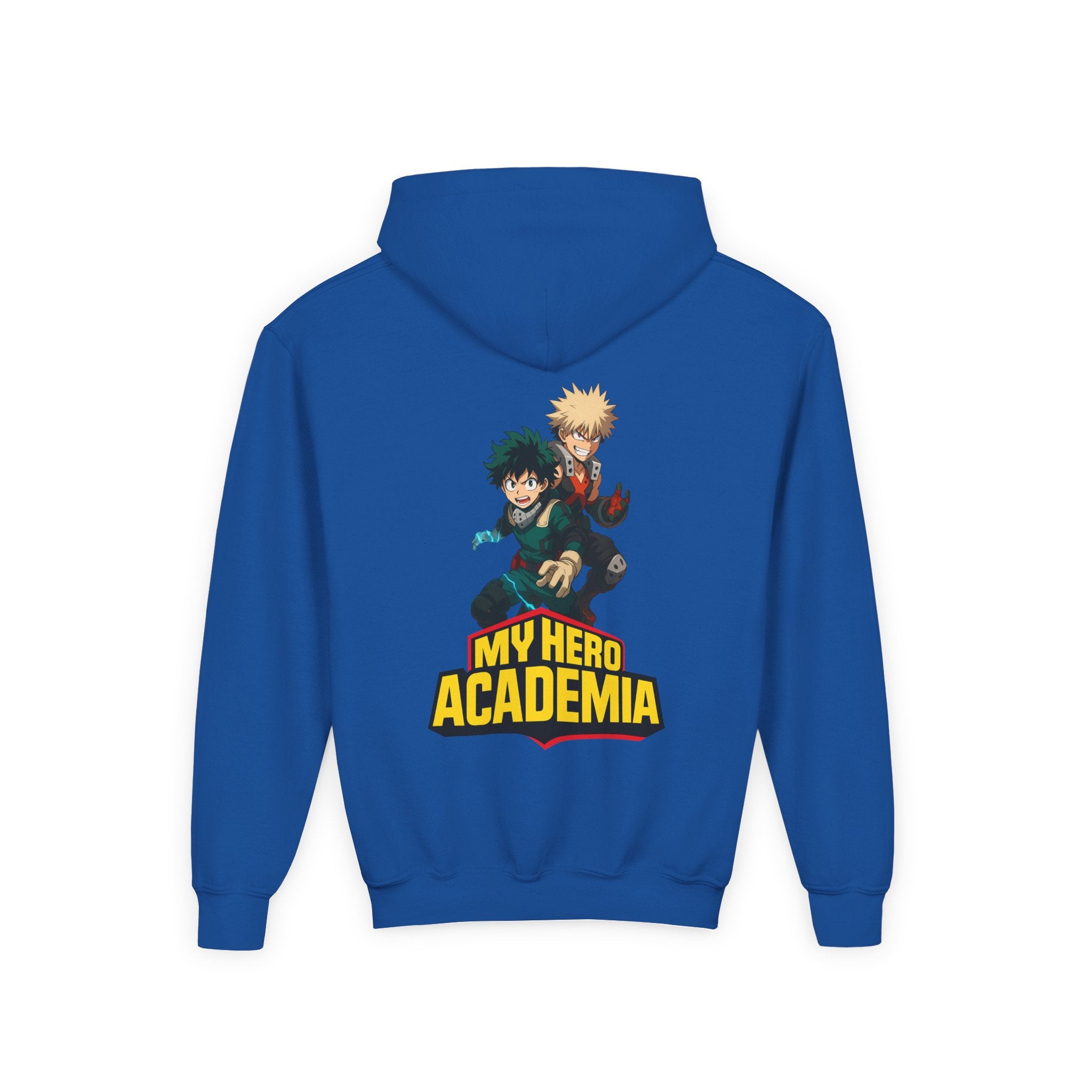 My Hero Academia Youth Hoodie — Anime Character Logo Pullover