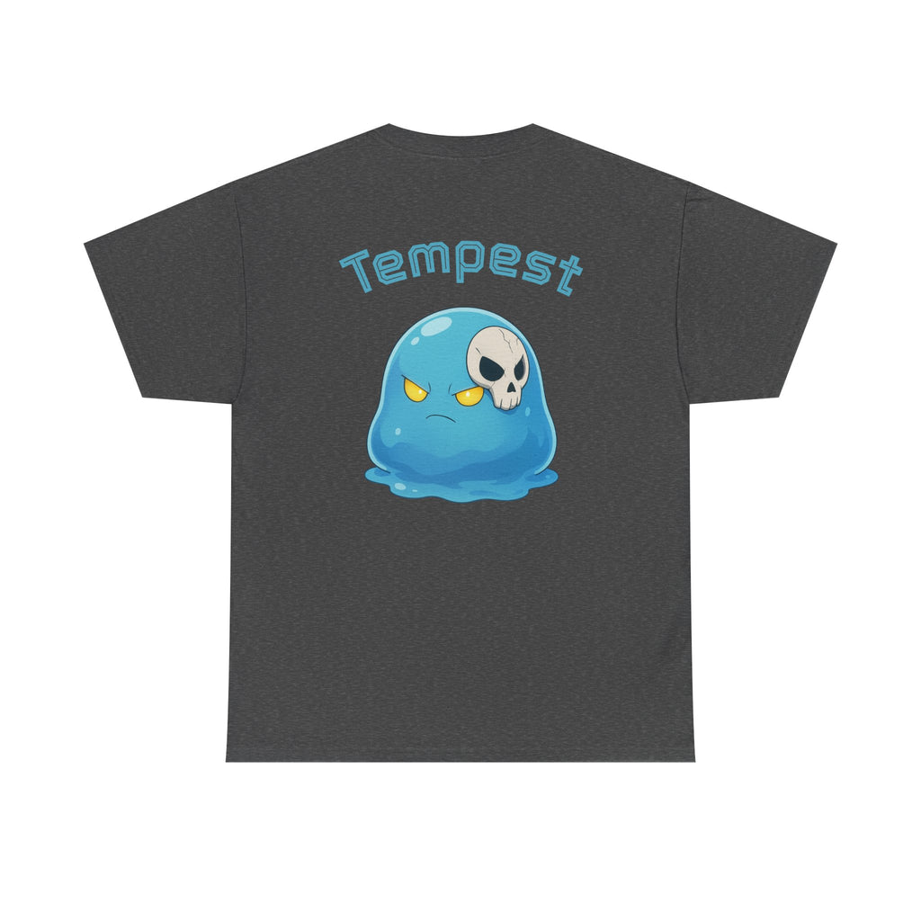 Fantasy Demon Knight T-Shirt — 'Tempest' Slime Back Graphic Tee
