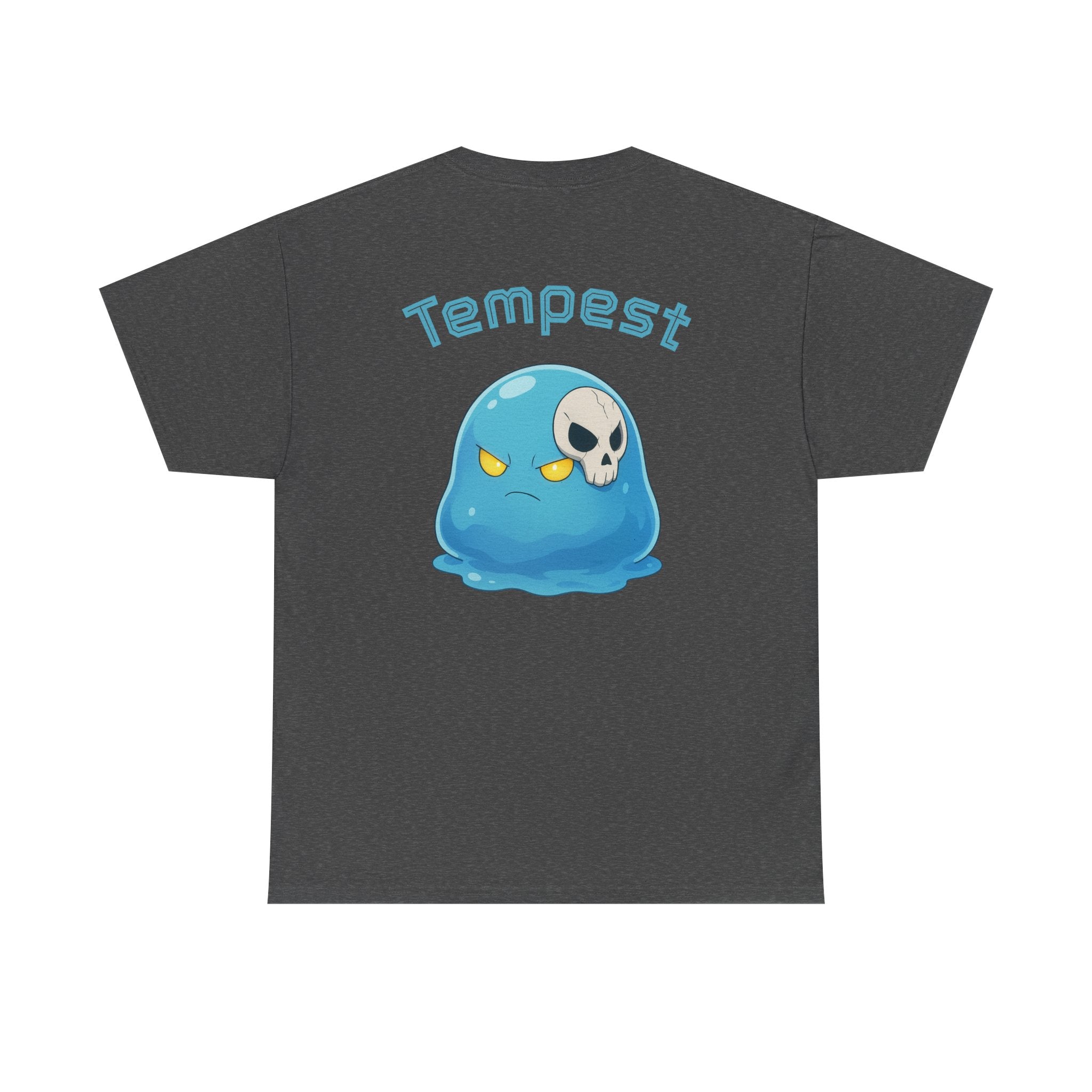 Fantasy Demon Knight T-Shirt — 'Tempest' Slime Back Graphic Tee