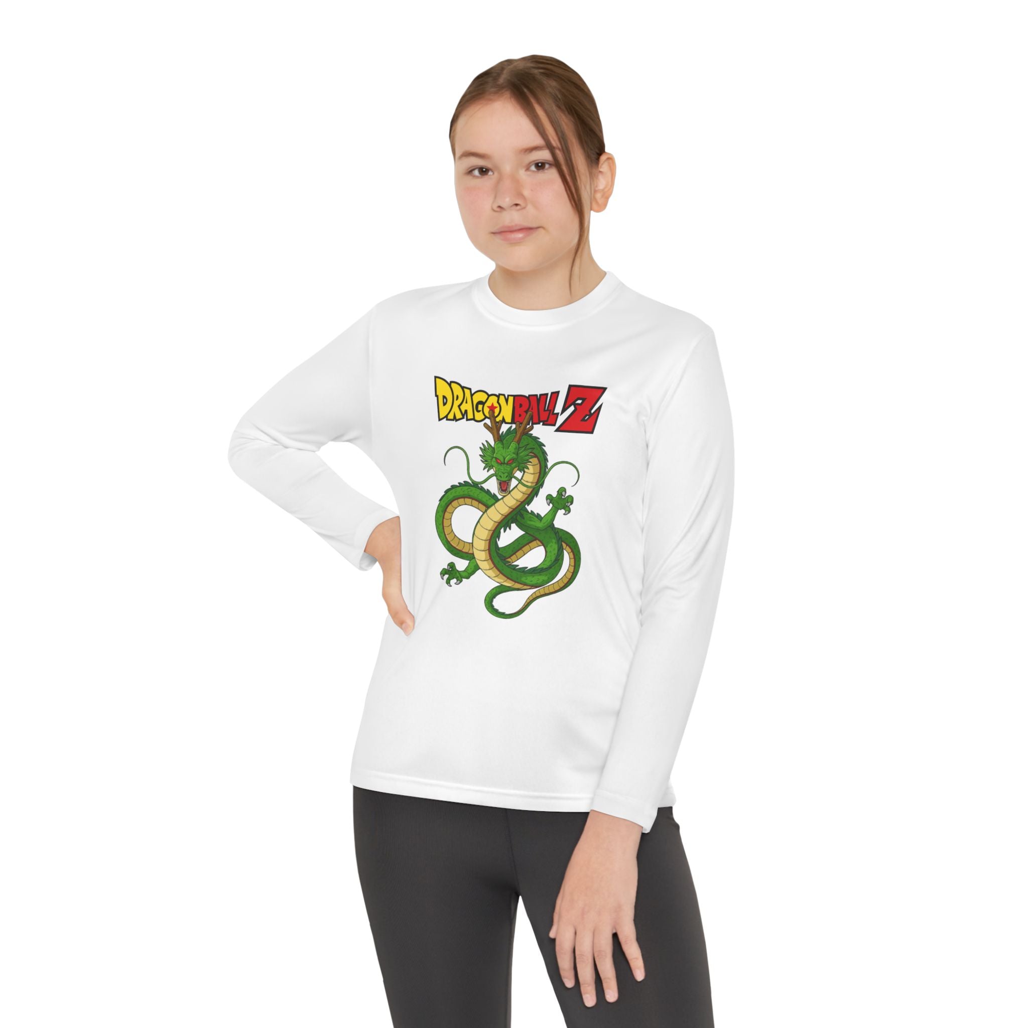 Dragon Shenron Youth Long Sleeve Tee — Anime Dragon Z Graphic Shirt