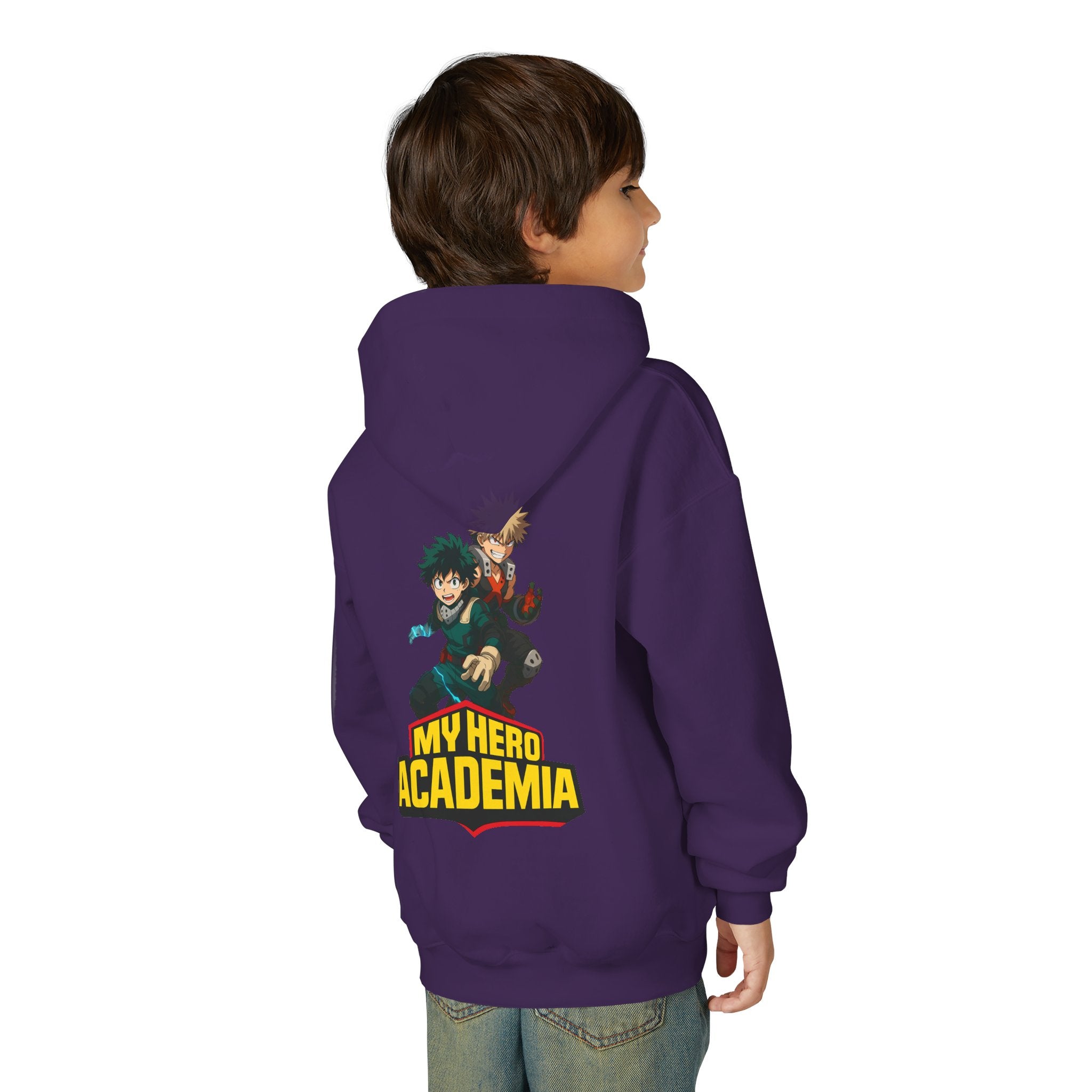 My Hero Academia Youth Hoodie — Anime Character Logo Pullover