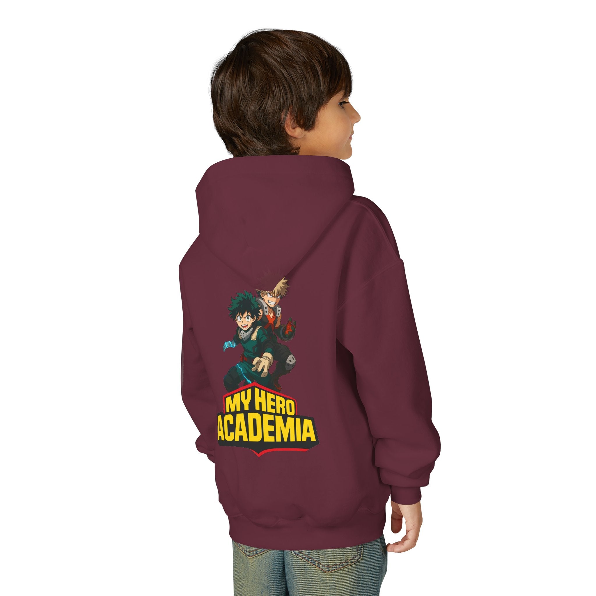 My Hero Academia Youth Hoodie — Anime Character Logo Pullover
