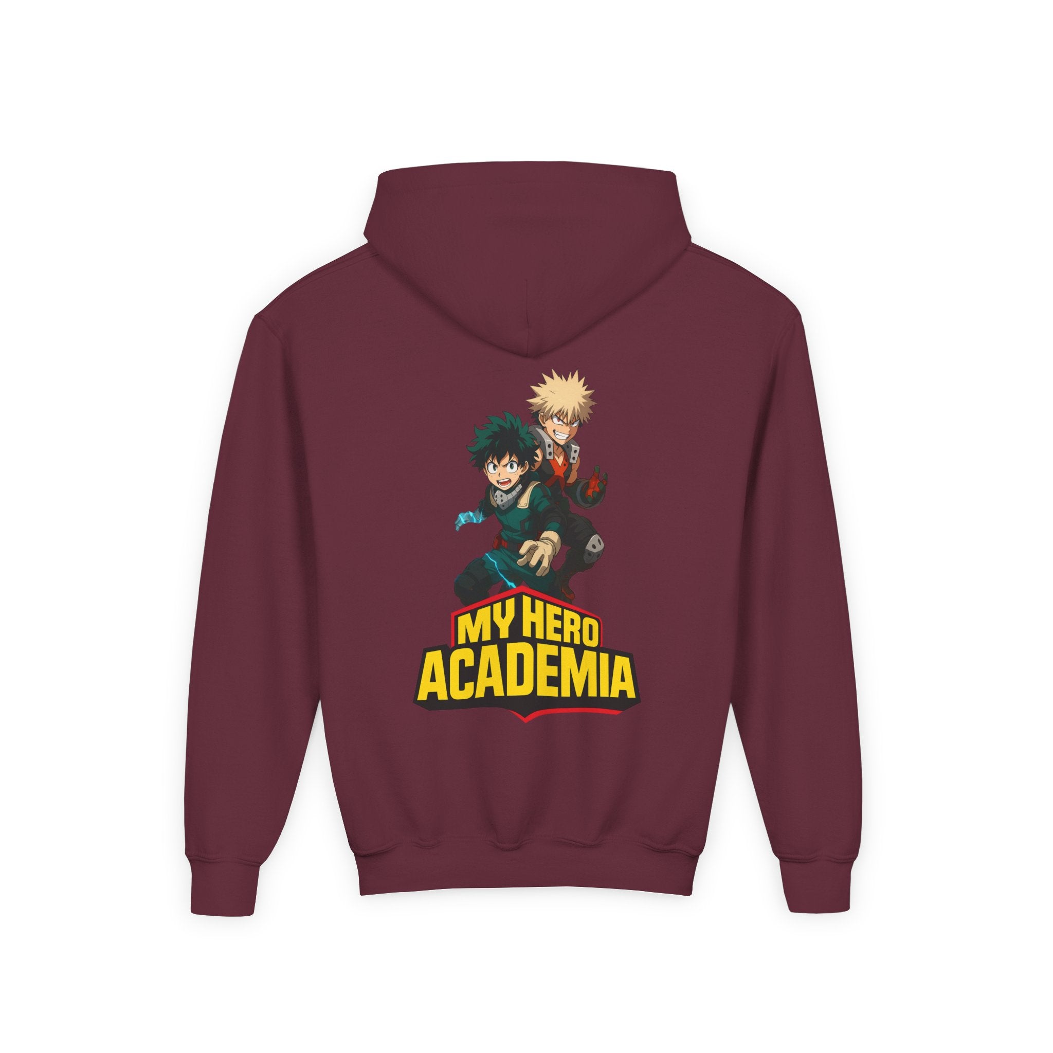 My Hero Academia Youth Hoodie — Anime Character Logo Pullover