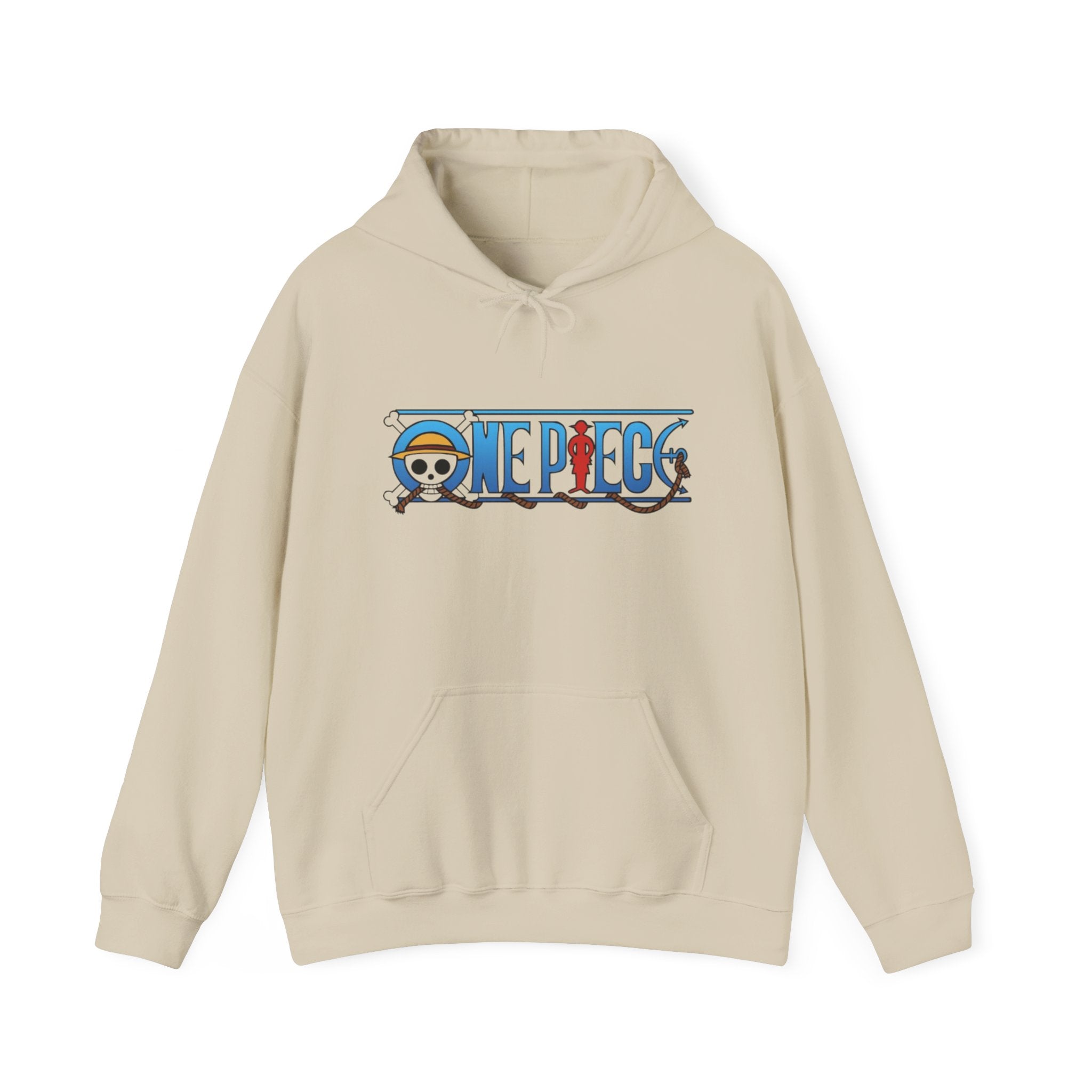 One Piece Hoodie — Luffy Crew Christmas Graphic Pullover