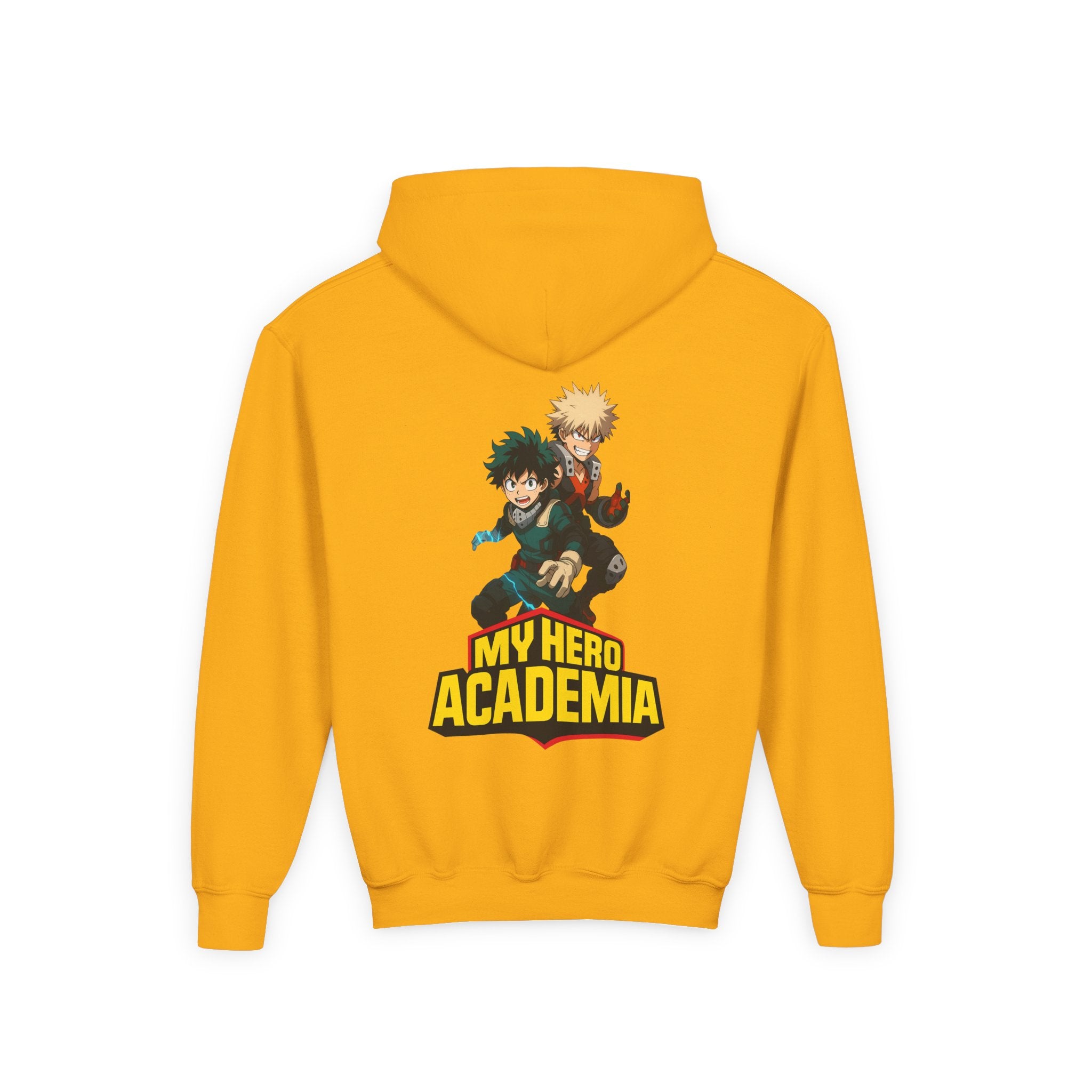 My Hero Academia Youth Hoodie — Anime Character Logo Pullover