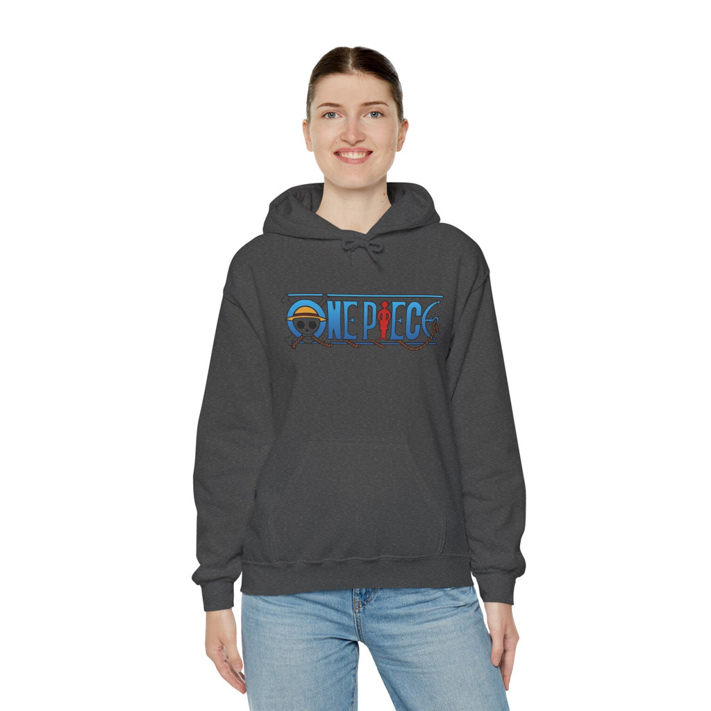 One Piece Hoodie — Luffy Crew Christmas Graphic Pullover