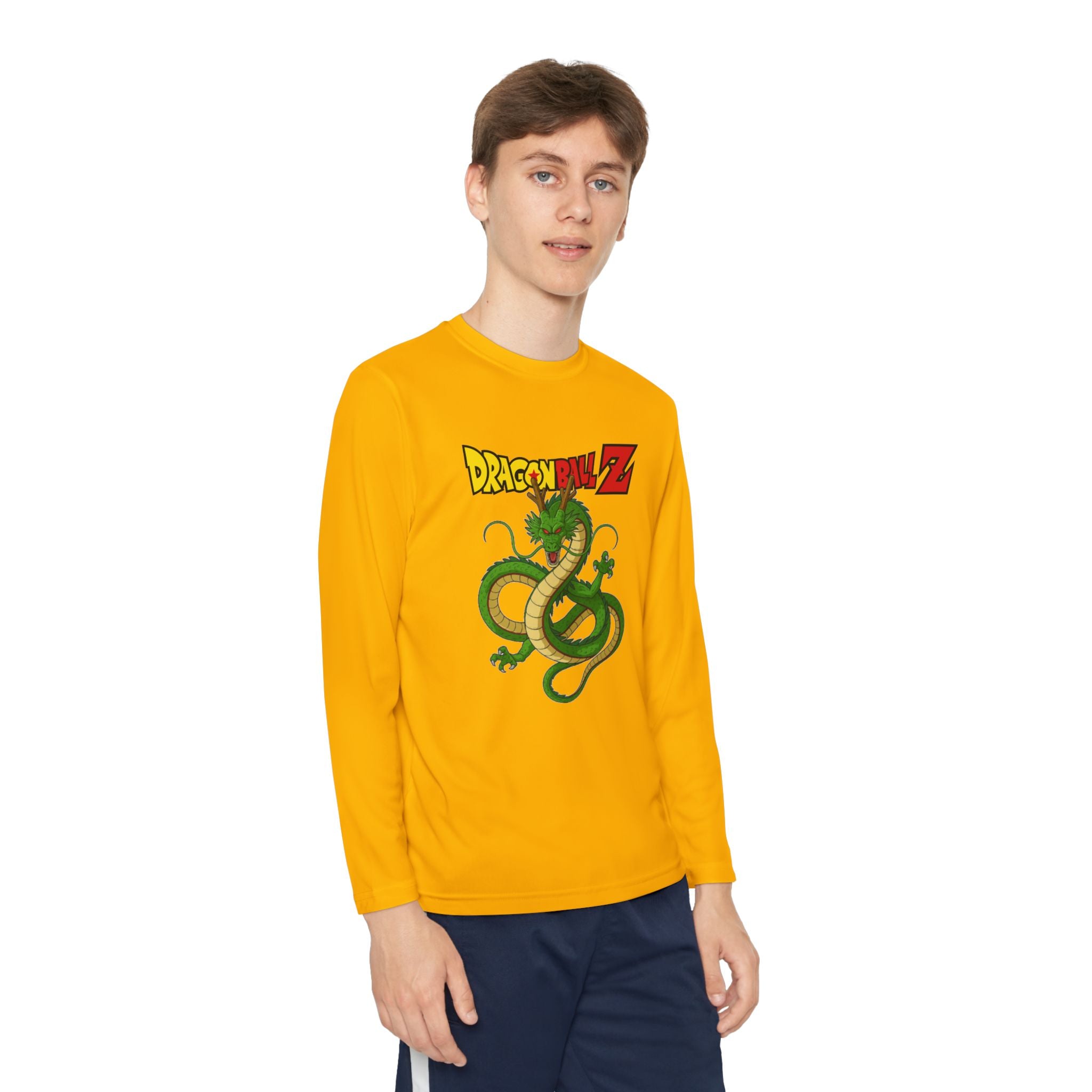 Dragon Shenron Youth Long Sleeve Tee — Anime Dragon Z Graphic Shirt