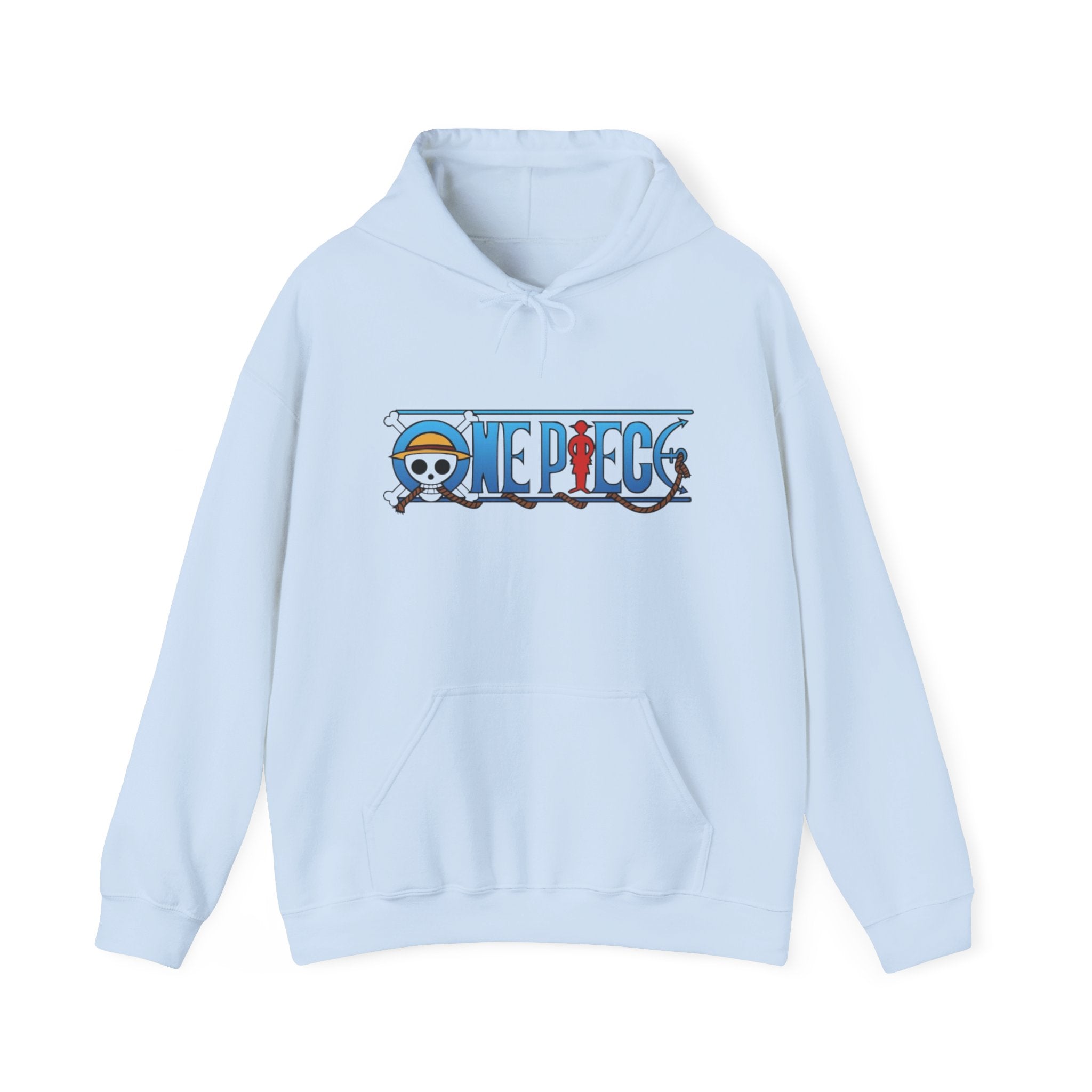 One Piece Hoodie — Luffy Crew Christmas Graphic Pullover