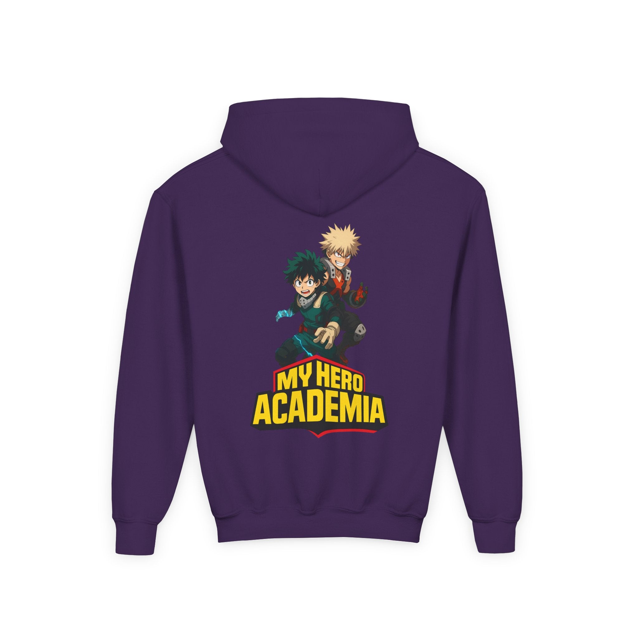 My Hero Academia Youth Hoodie — Anime Character Logo Pullover