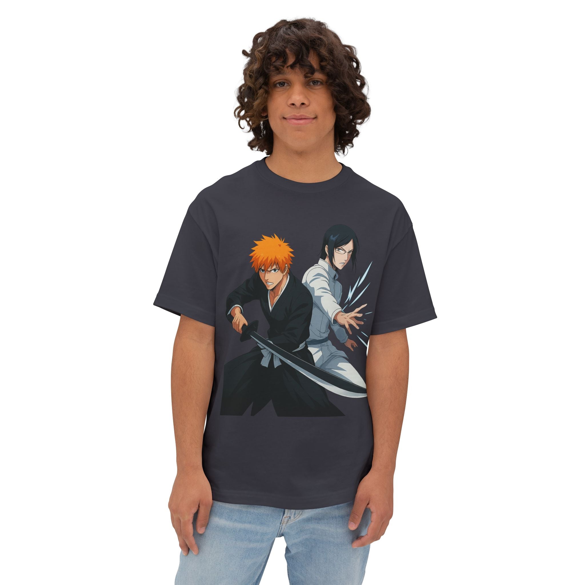 Bleach Manga-Inspired Oversized Tee for Anime Fans