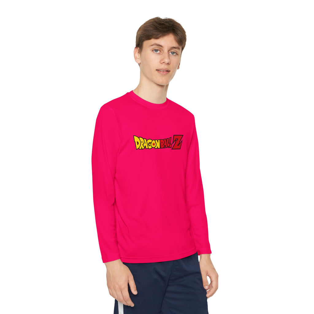 Dragon Ball Z Youth Long Sleeve Tee — Kids Anime Logo Shirt