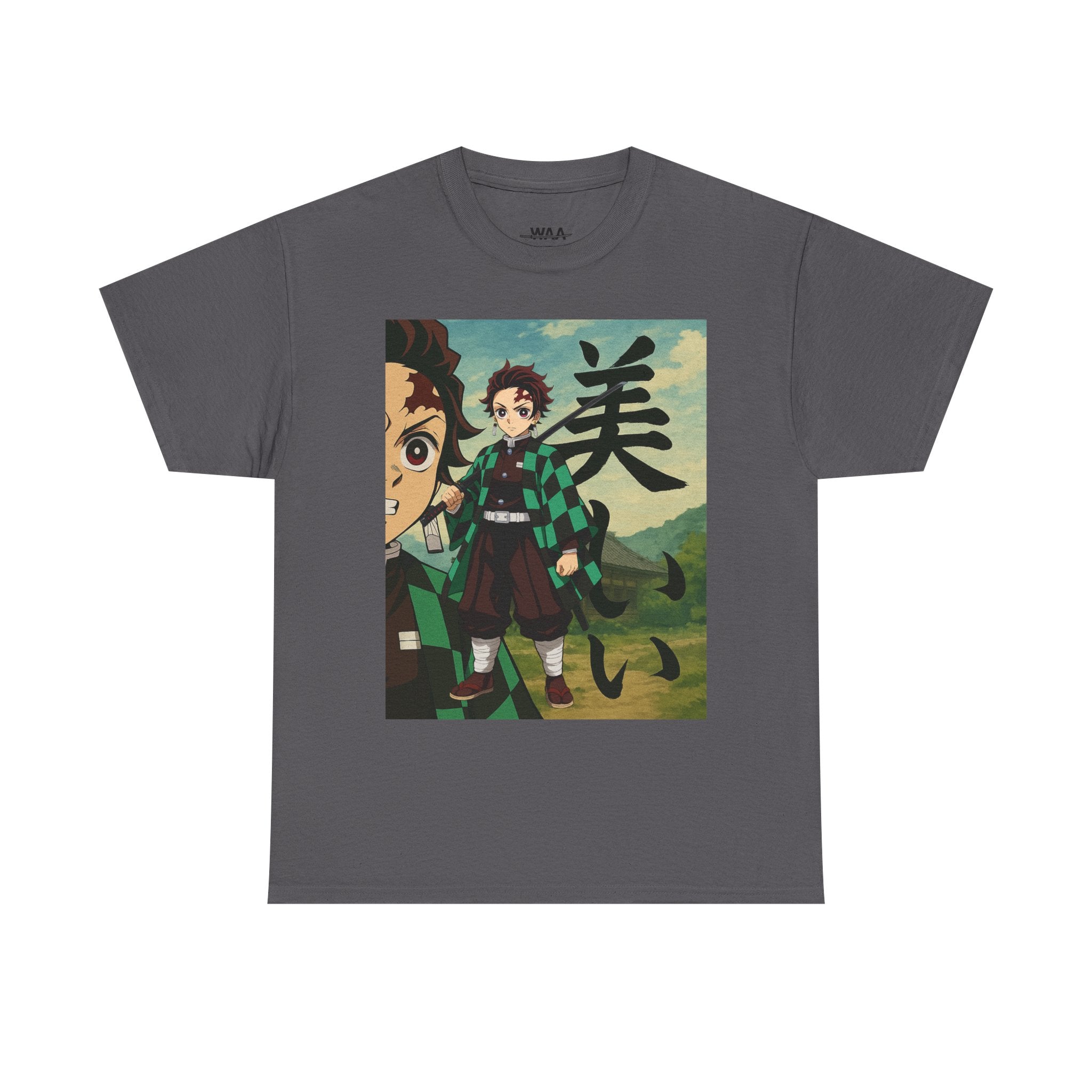 Demon Slayer Tanjiro Anime T-Shirt — Water Breathing Graphic Tee