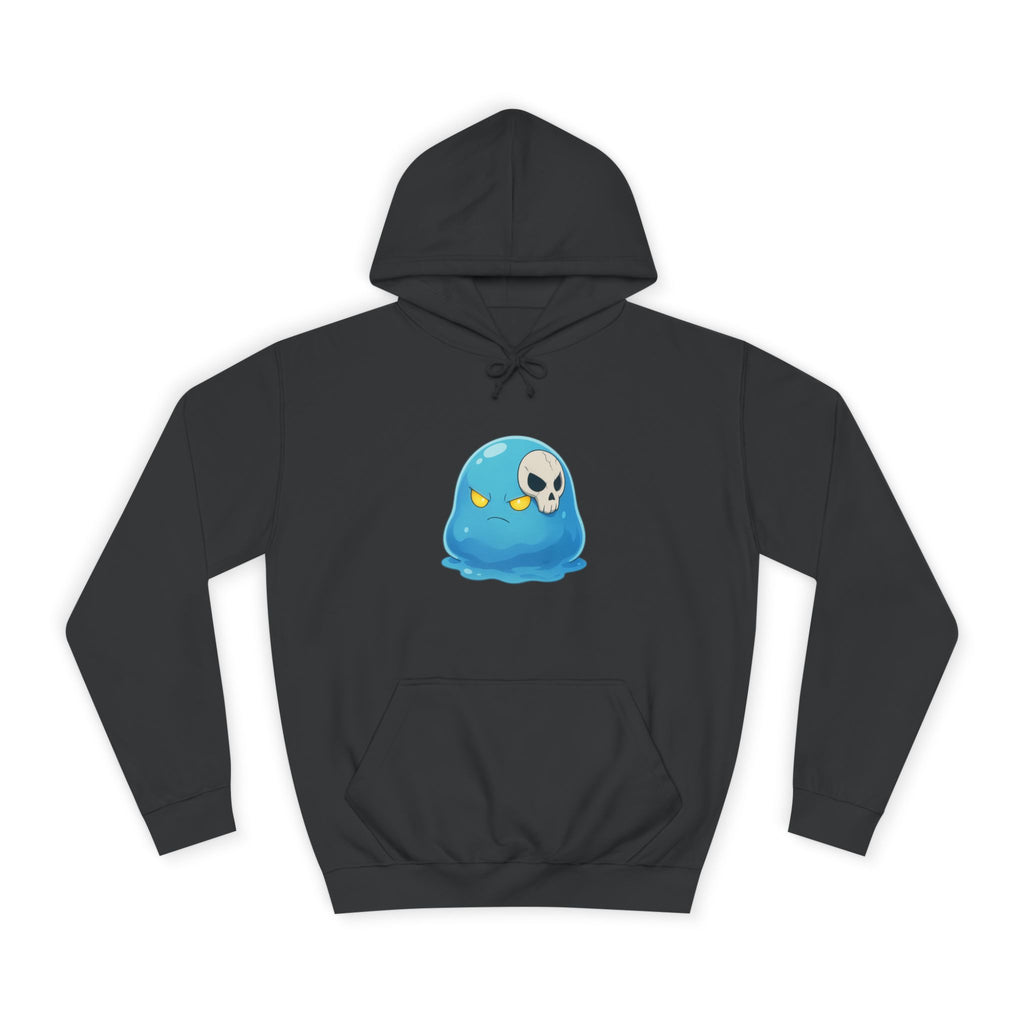 Cute Blue Slime Hoodie — 'Tempest' Gamer College Pullover