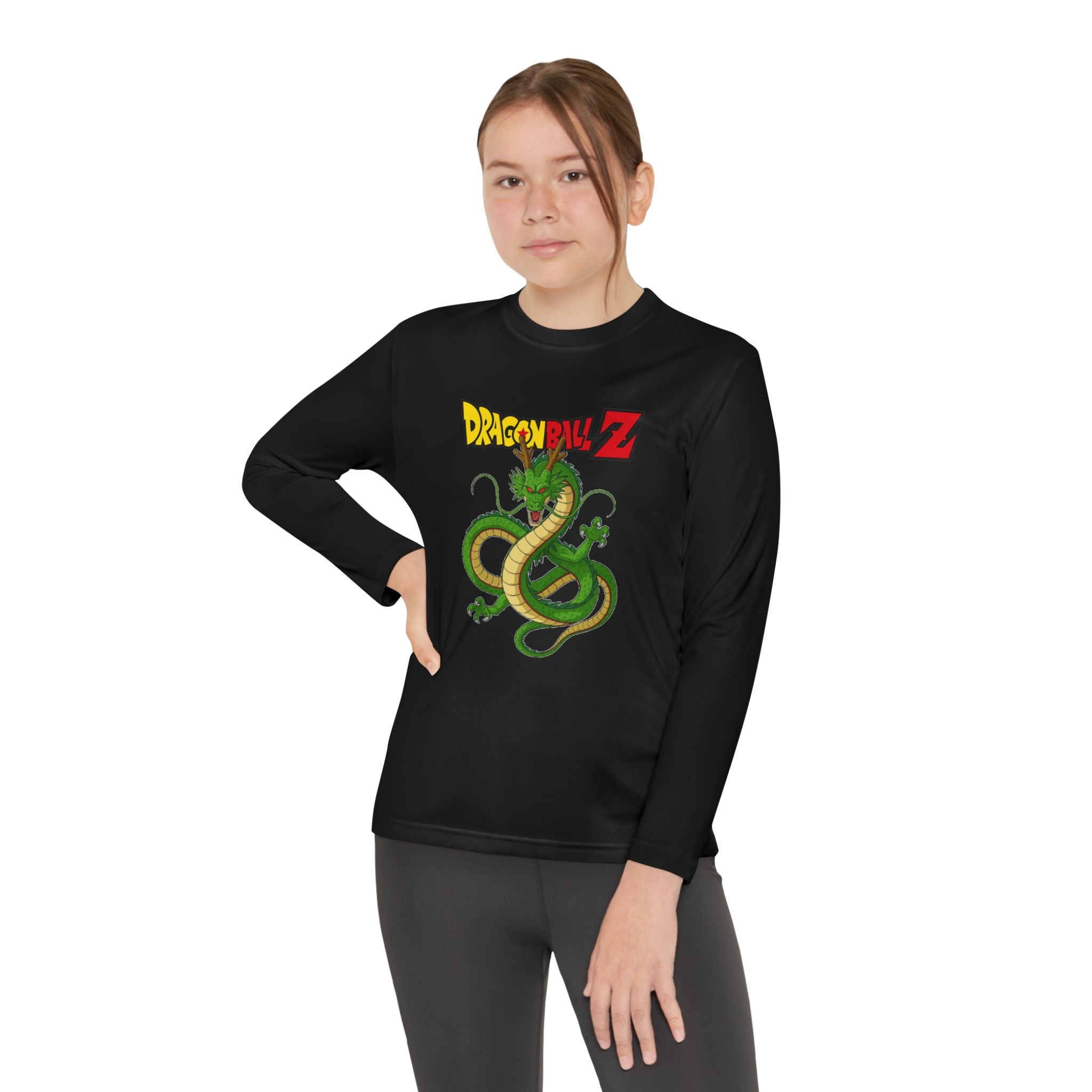 Dragon Shenron Youth Long Sleeve Tee — Anime Dragon Z Graphic Shirt
