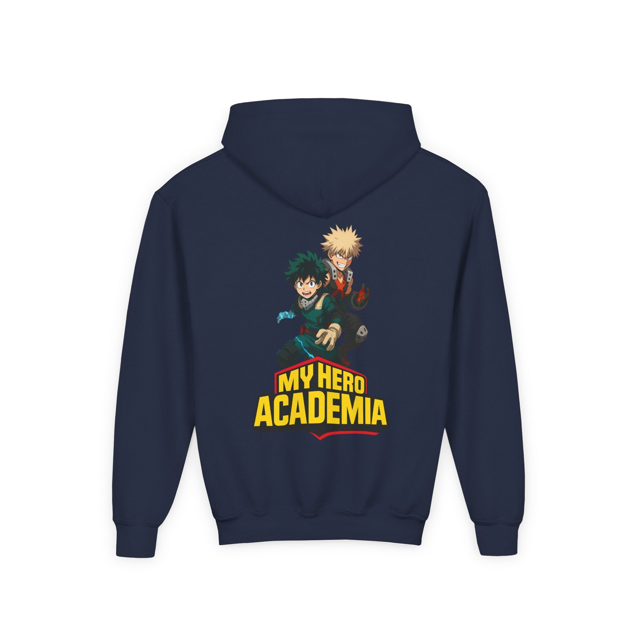 My Hero Academia Youth Hoodie — Anime Character Logo Pullover