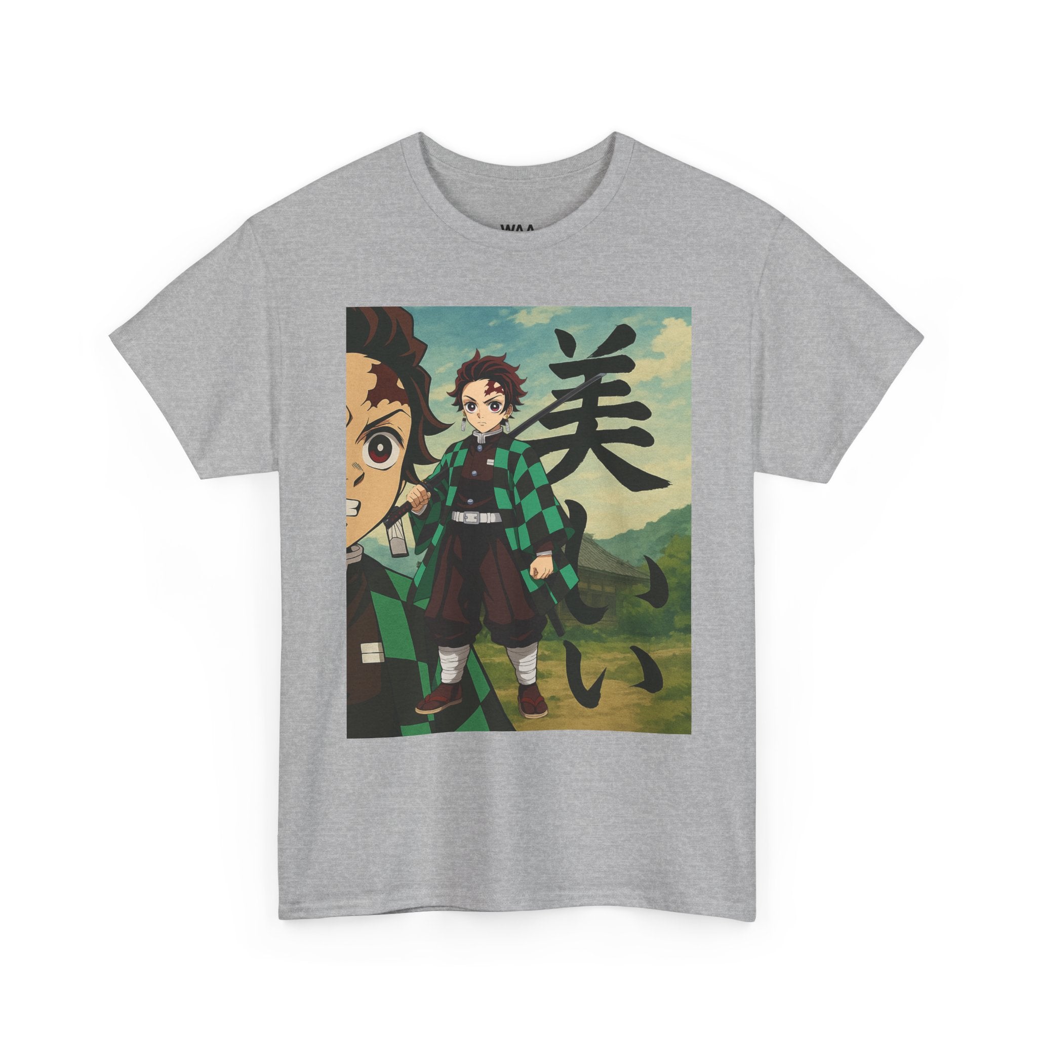 Demon Slayer Tanjiro Anime T-Shirt — Water Breathing Graphic Tee