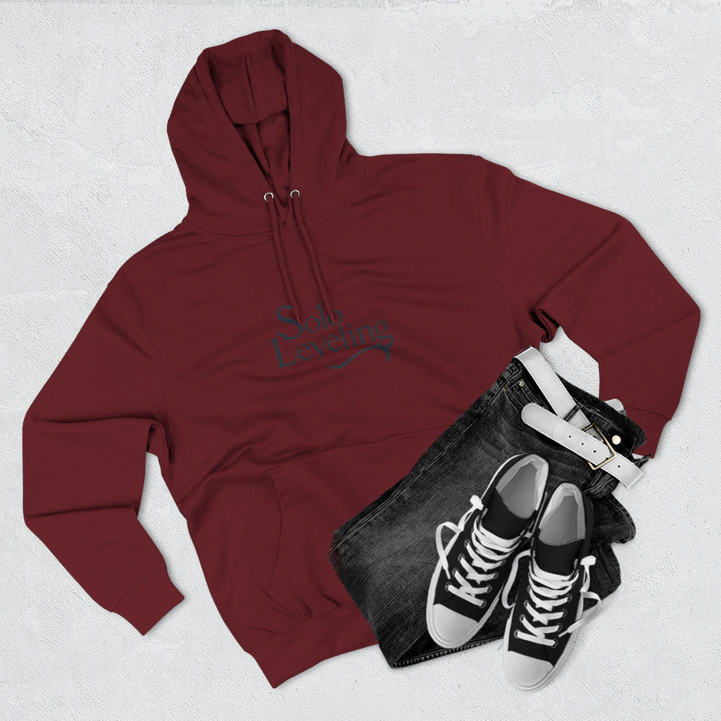 Hoodie — 'Solo Leveling' Anime Christmas Santa Back Print