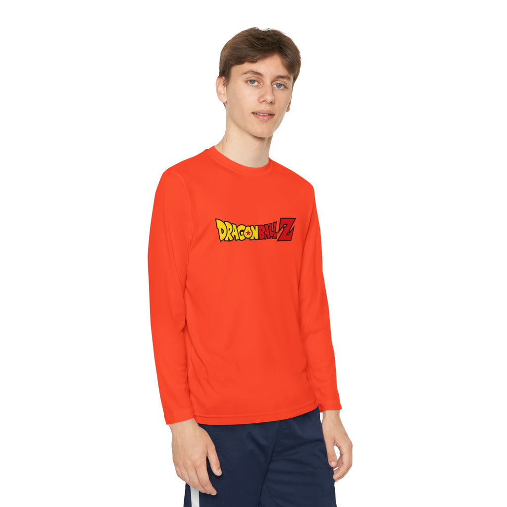 Dragon Ball Z Youth Long Sleeve Tee — Kids Anime Logo Shirt