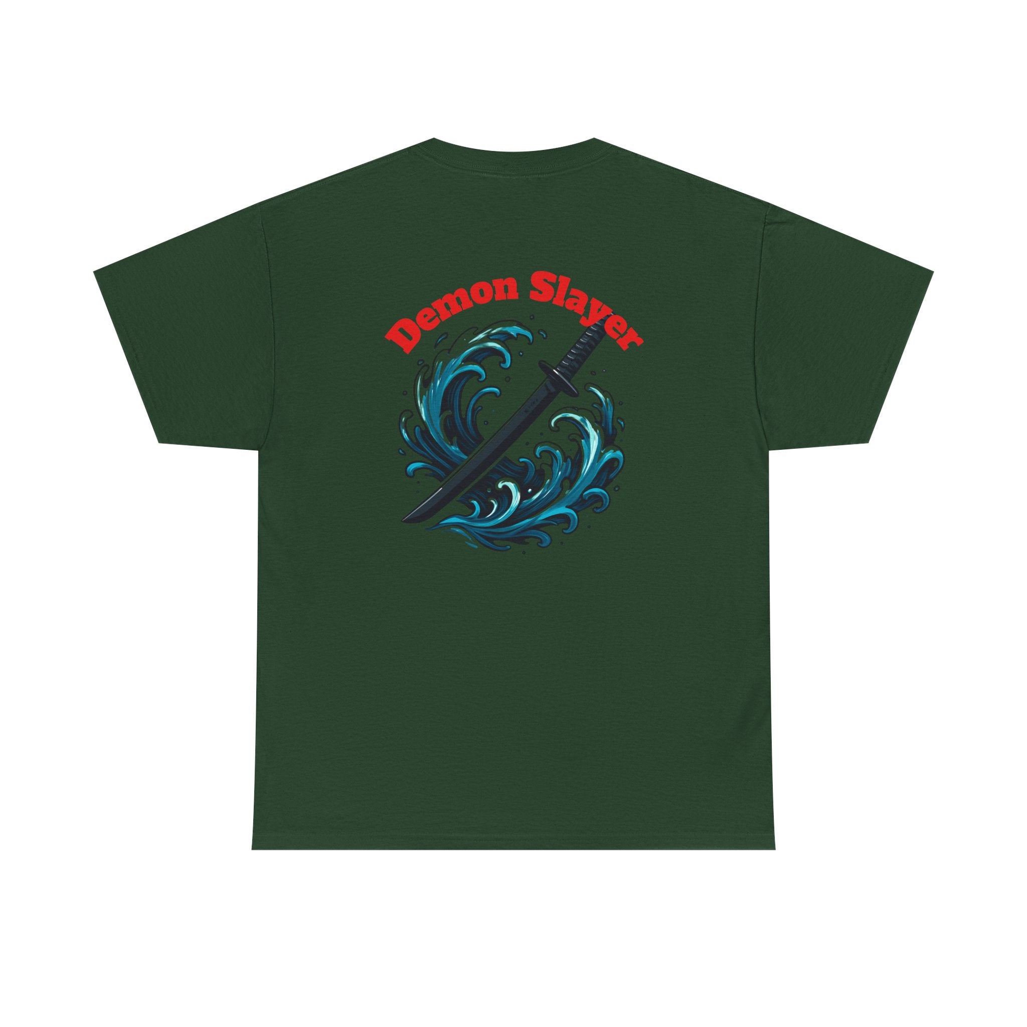 Demon Slayer Tanjiro Anime T-Shirt — Water Breathing Graphic Tee