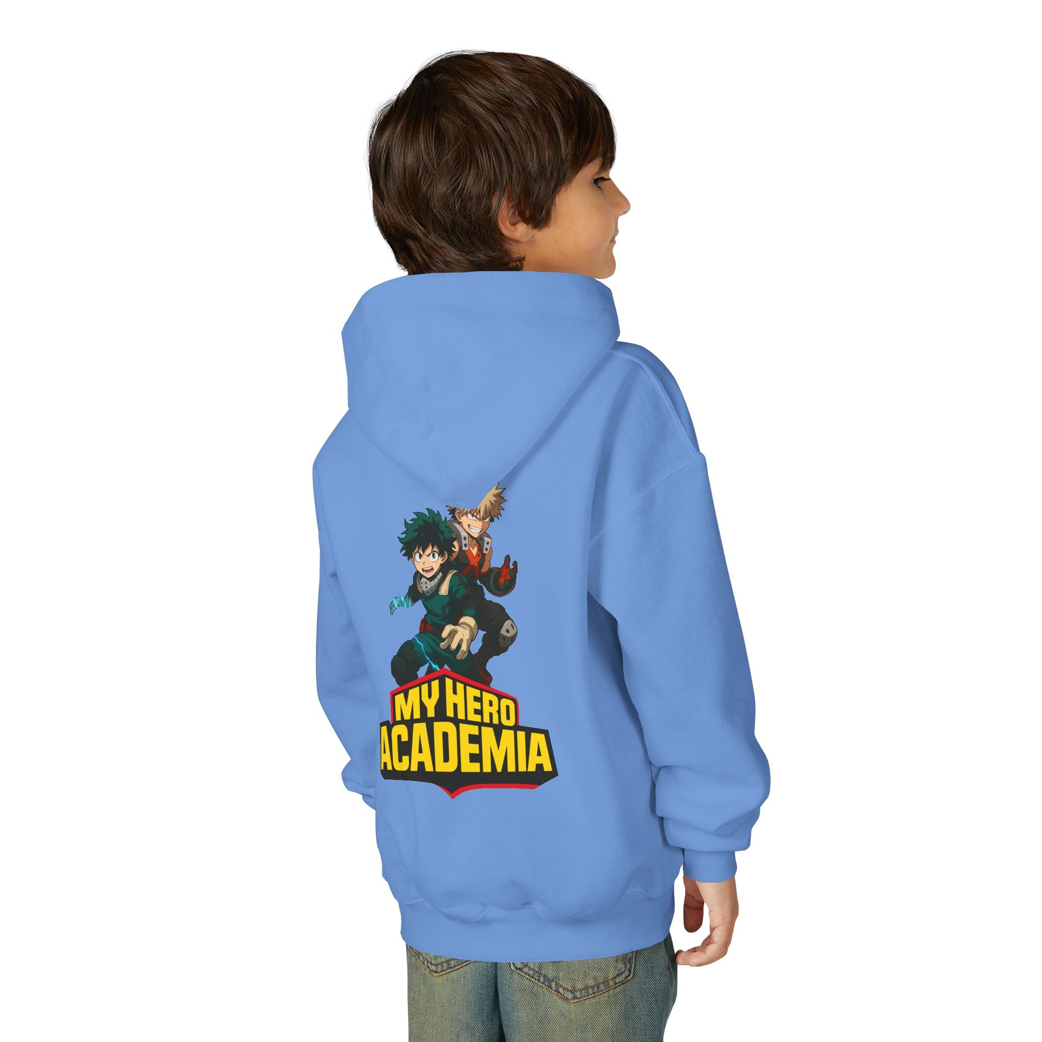 My Hero Academia Youth Hoodie — Anime Character Logo Pullover