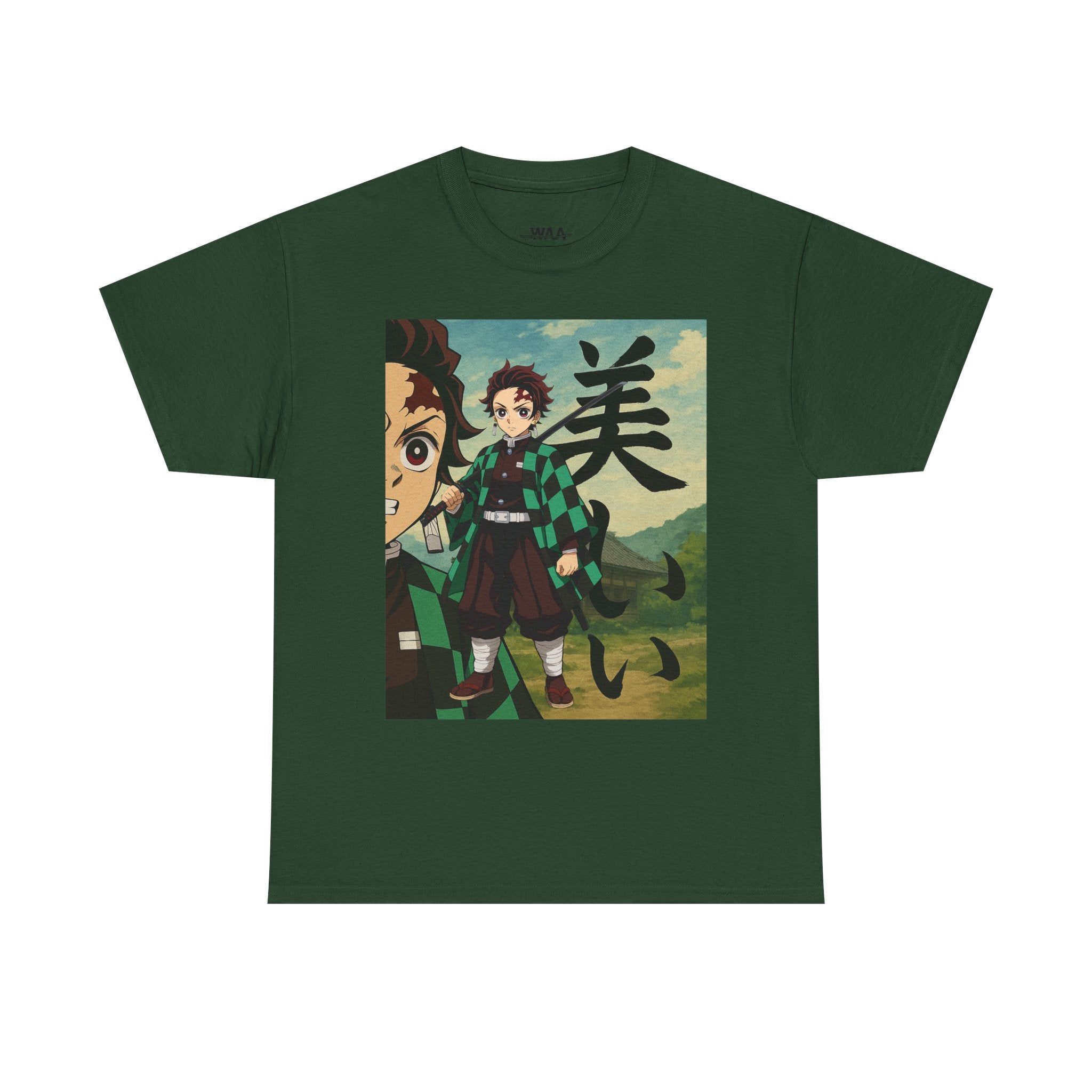 Demon Slayer Tanjiro Anime T-Shirt — Water Breathing Graphic Tee