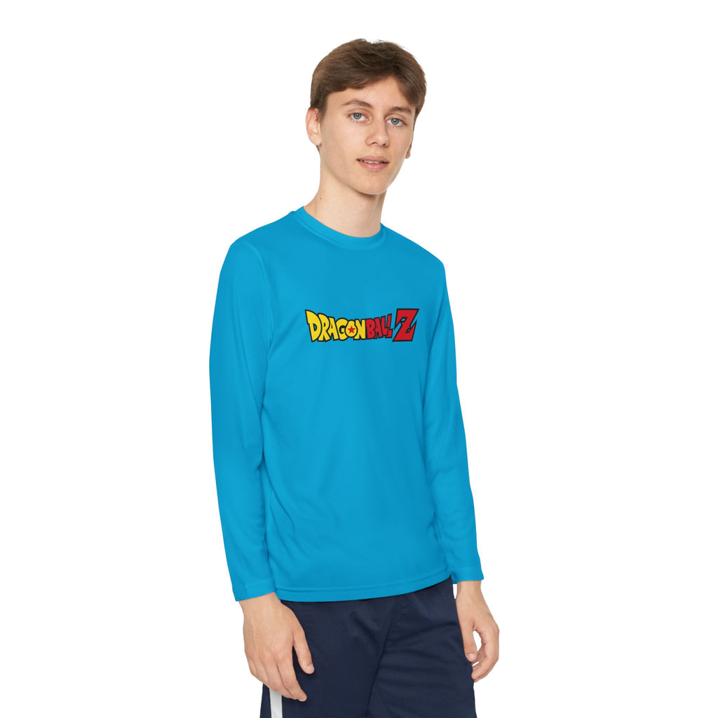 Dragon Ball Z Youth Long Sleeve Tee — Kids Anime Logo Shirt
