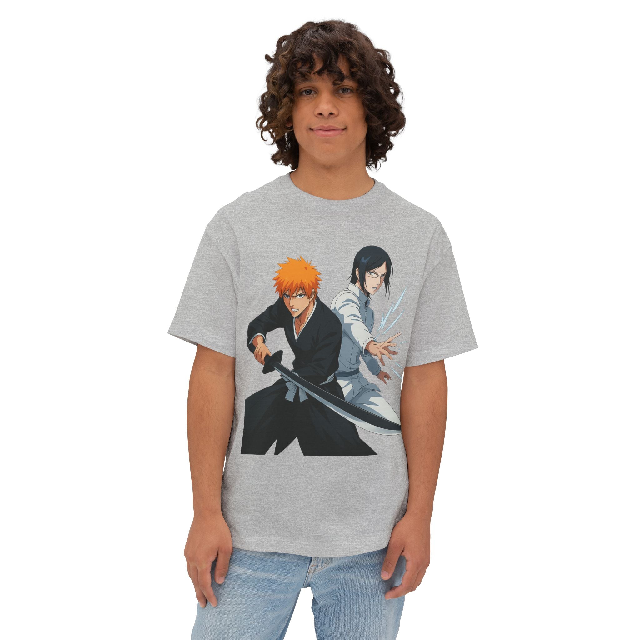 Bleach Manga-Inspired Oversized Tee for Anime Fans