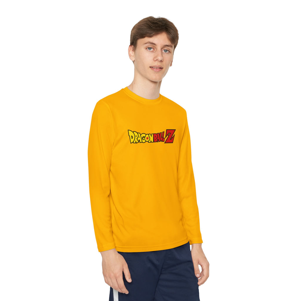 Dragon Ball Z Youth Long Sleeve Tee — Kids Anime Logo Shirt