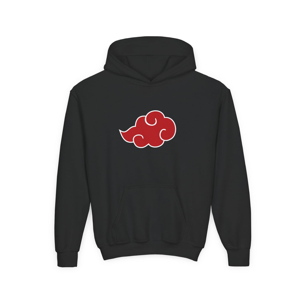 Akatsuki Cloud Hoodie — Anime-Inspired Youth Hooded Sweatshirt