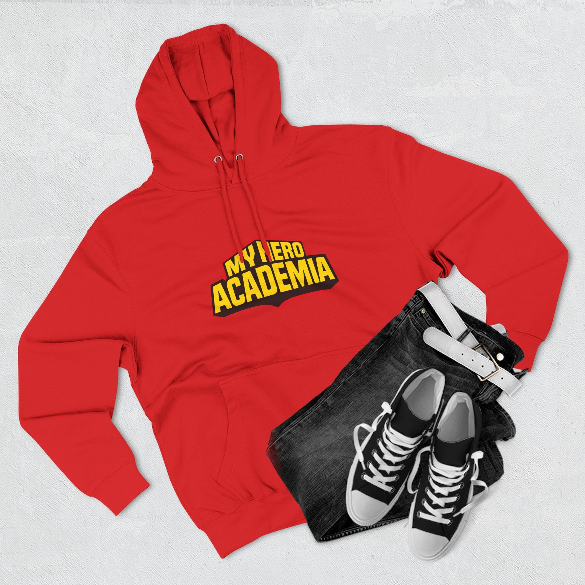 My Hero Academia Hoodie — Deku & Bakugo Graphic Pullover