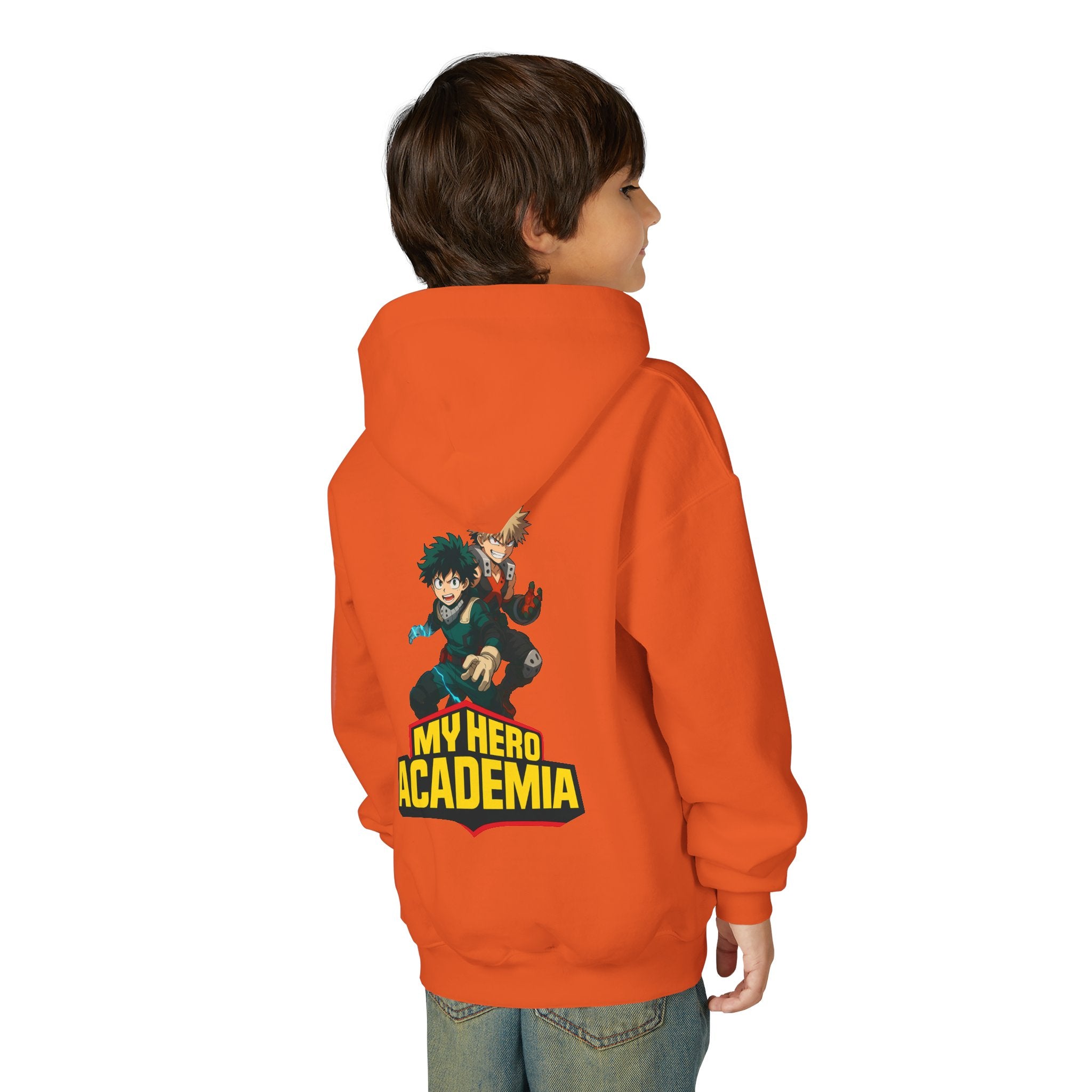 My Hero Academia Youth Hoodie — Anime Character Logo Pullover