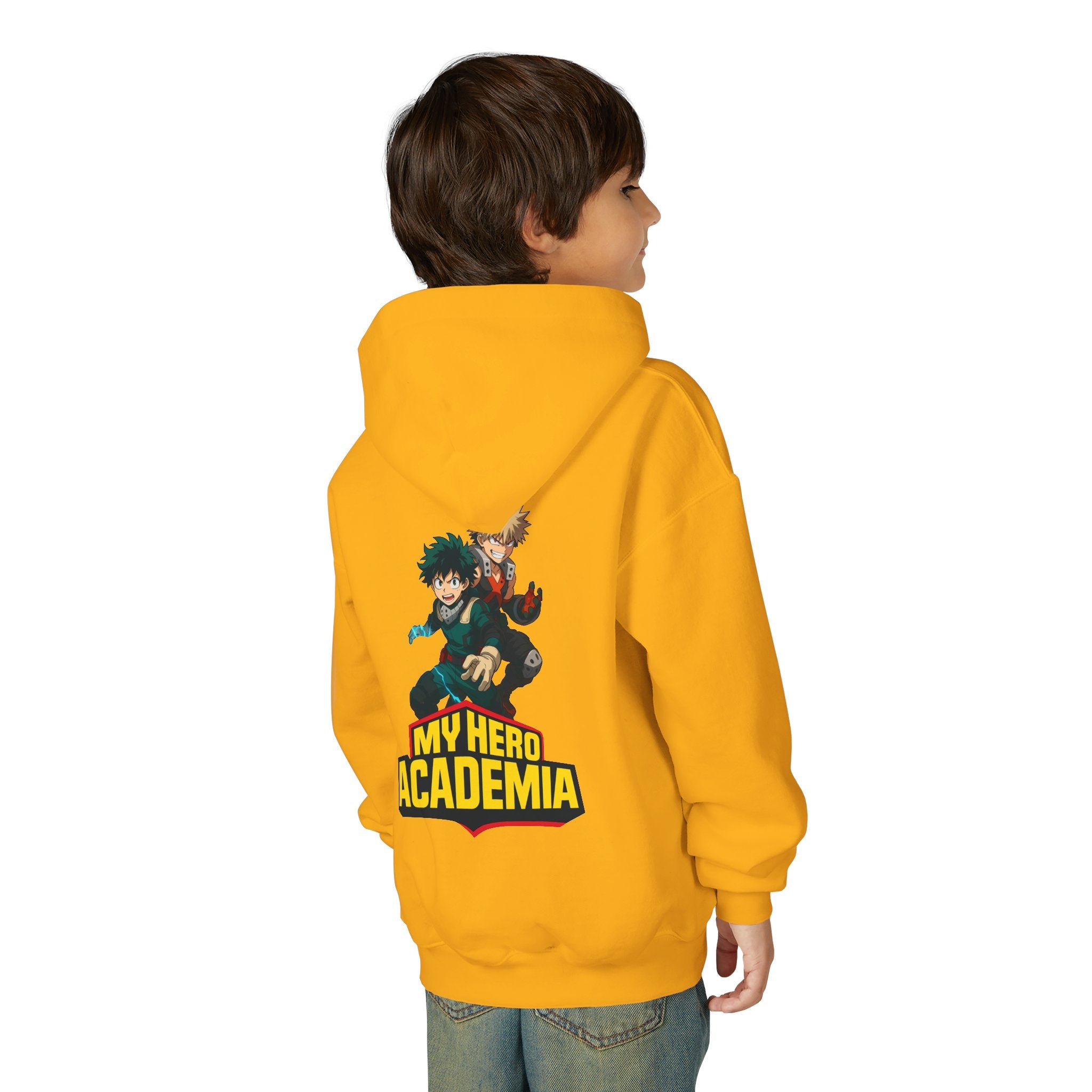 My Hero Academia Youth Hoodie — Anime Character Logo Pullover