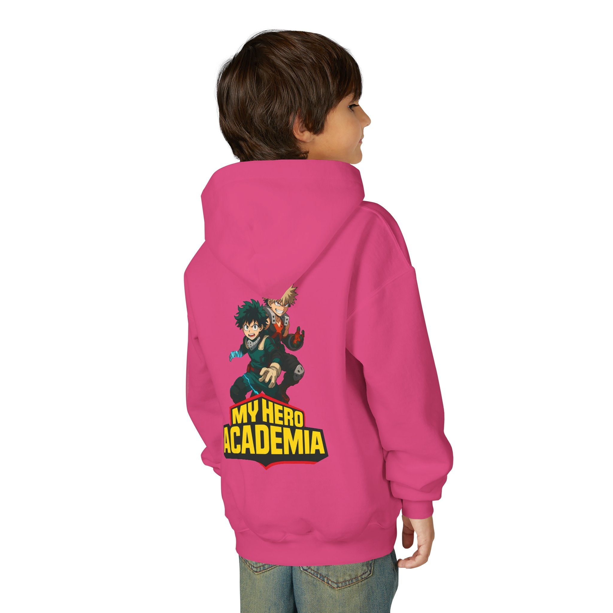 My Hero Academia Youth Hoodie — Anime Character Logo Pullover
