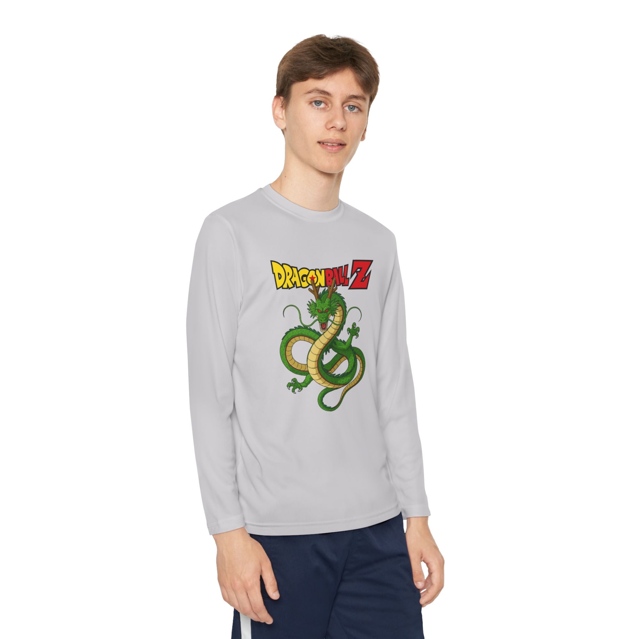 Dragon Shenron Youth Long Sleeve Tee — Anime Dragon Z Graphic Shirt