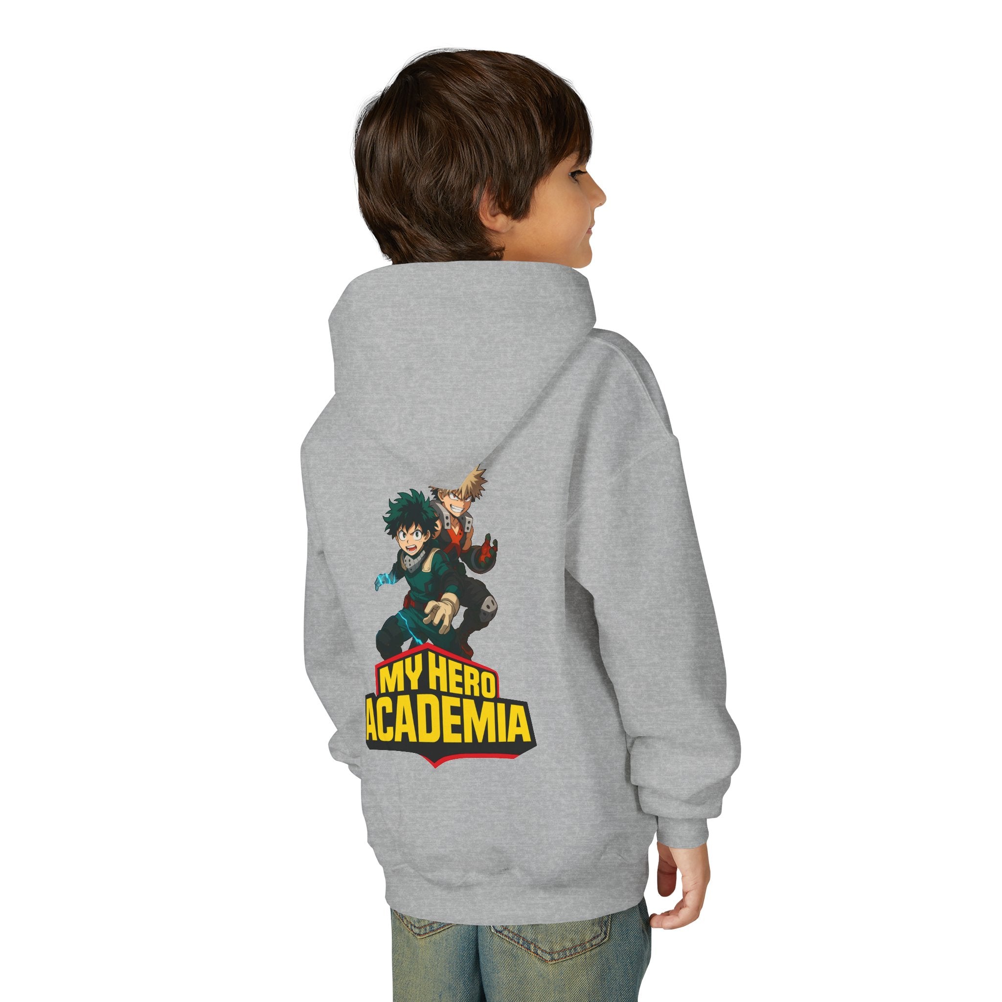My Hero Academia Youth Hoodie — Anime Character Logo Pullover