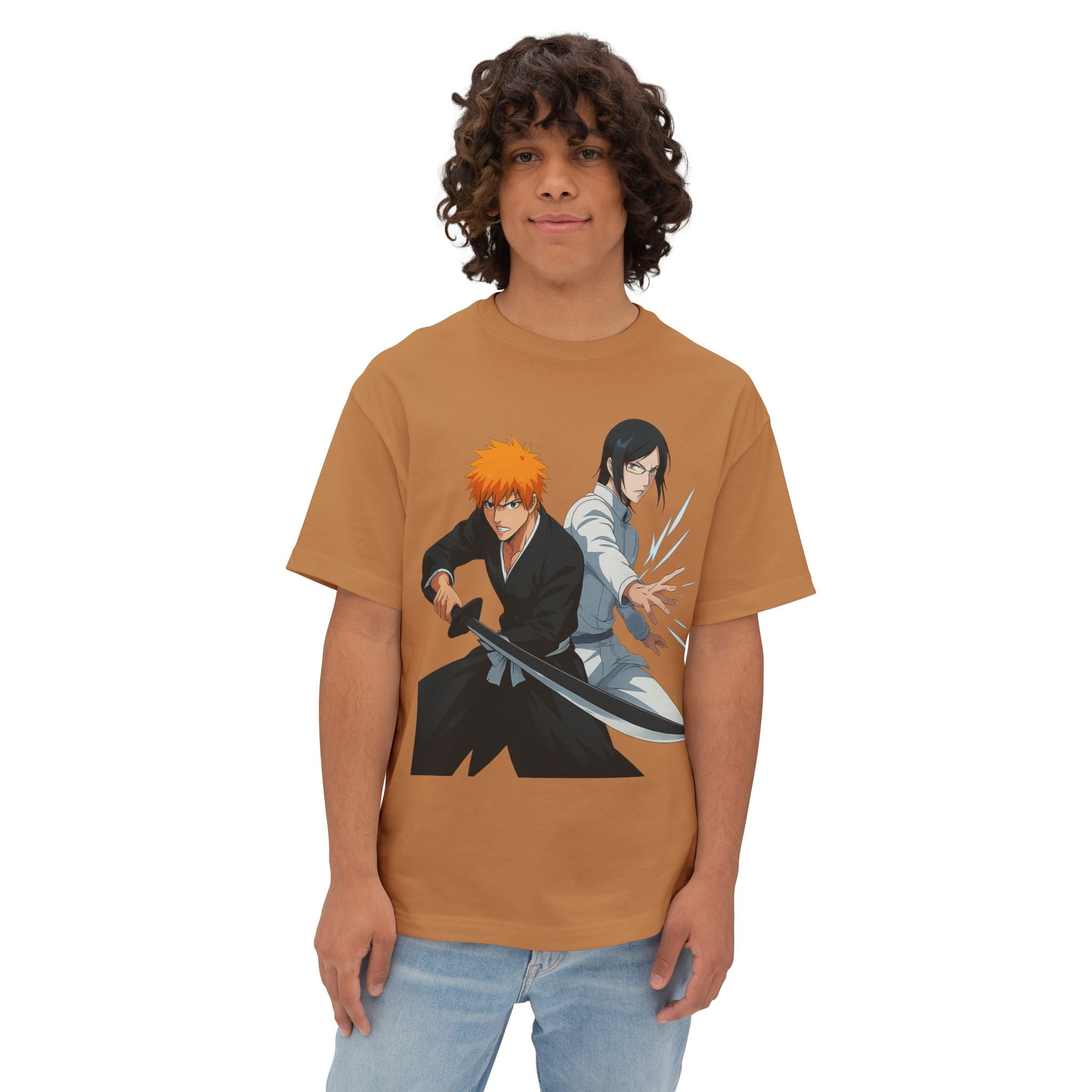 Bleach Manga-Inspired Oversized Tee for Anime Fans