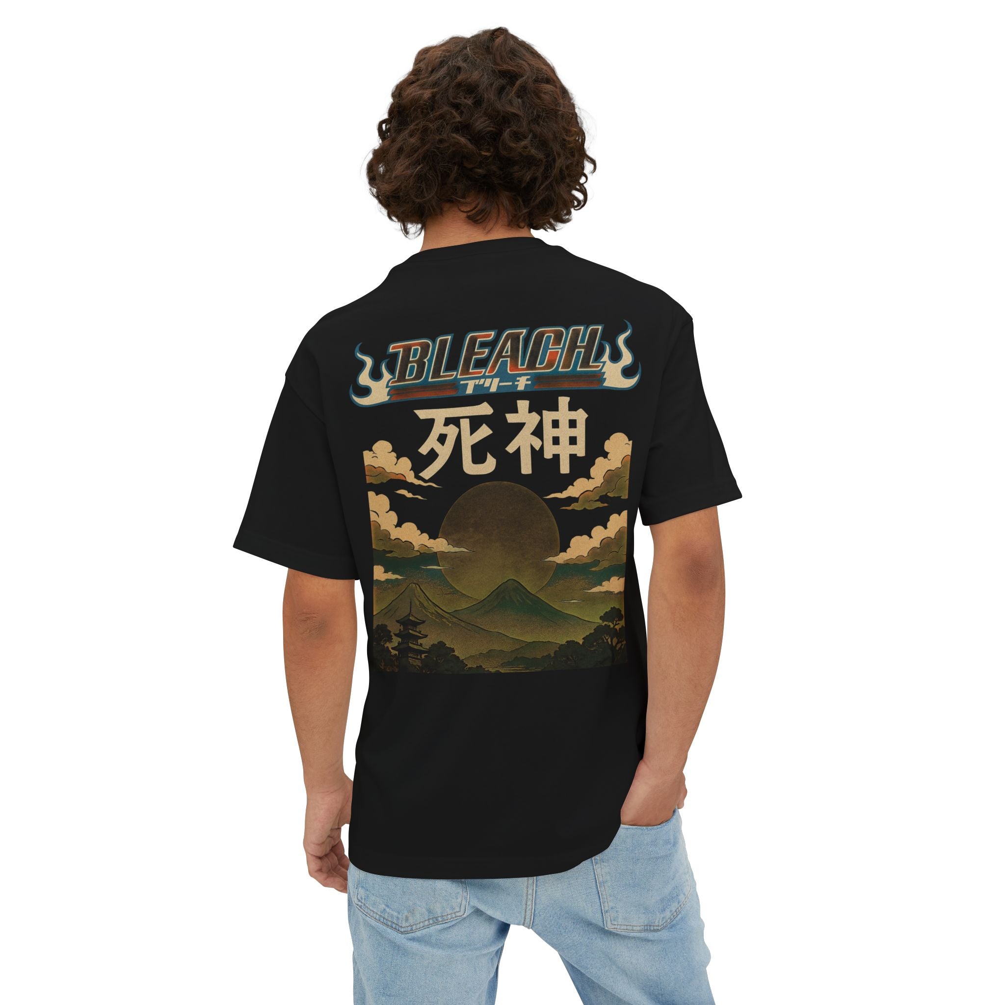 Bleach Manga-Inspired Oversized Tee for Anime Fans