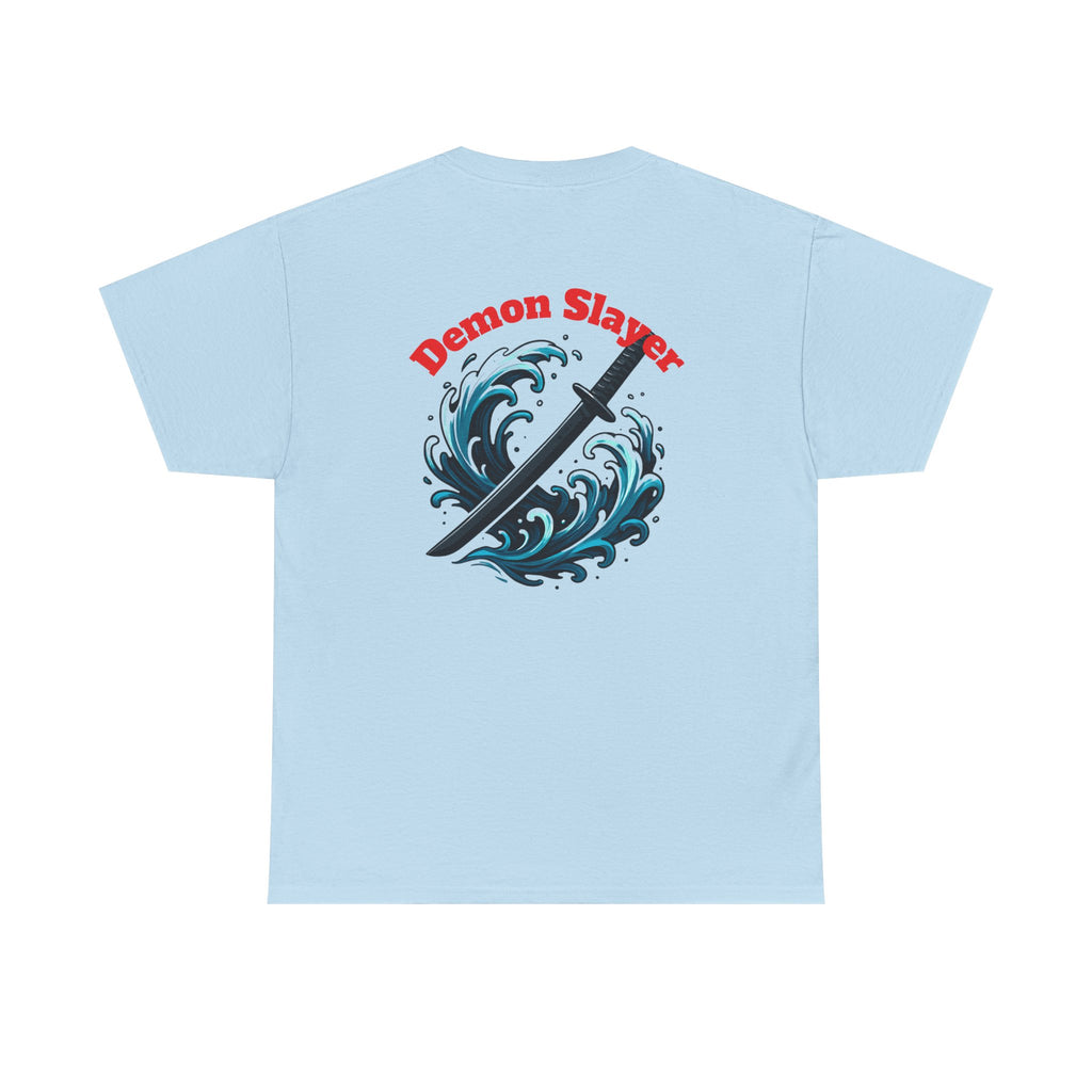 Demon Slayer Tanjiro Anime T-Shirt — Water Breathing Graphic Tee