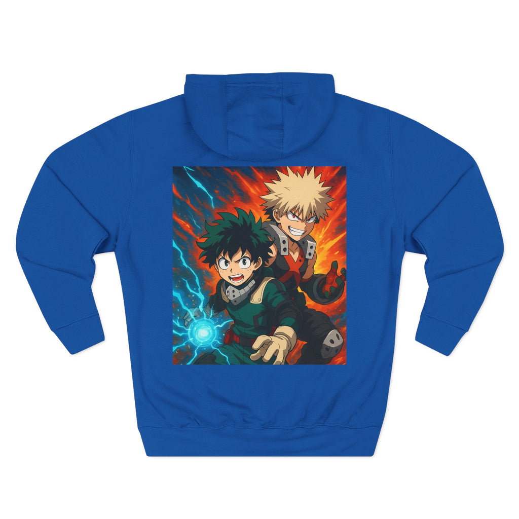 My Hero Academia Hoodie — Deku & Bakugo Graphic Pullover