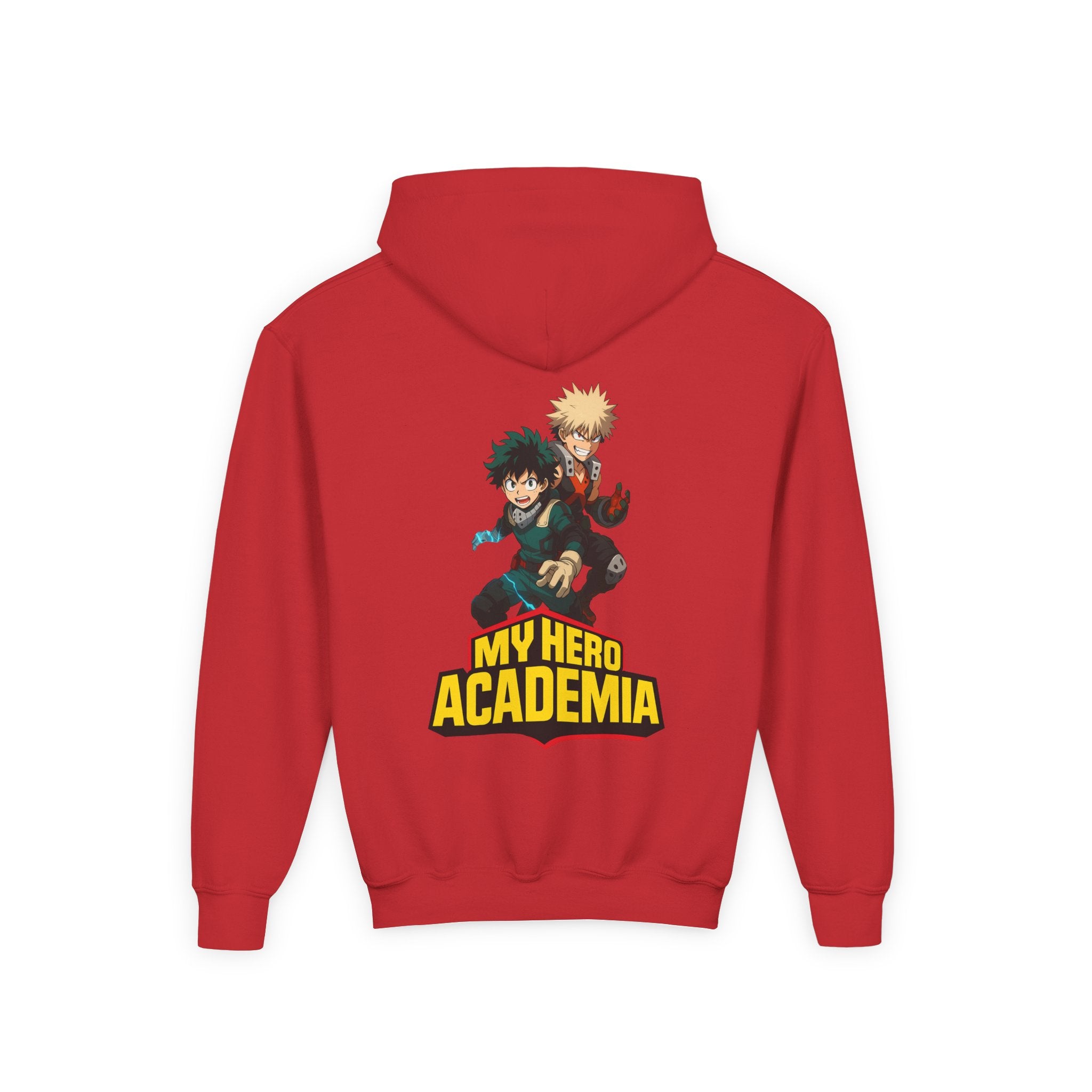 My Hero Academia Youth Hoodie — Anime Character Logo Pullover