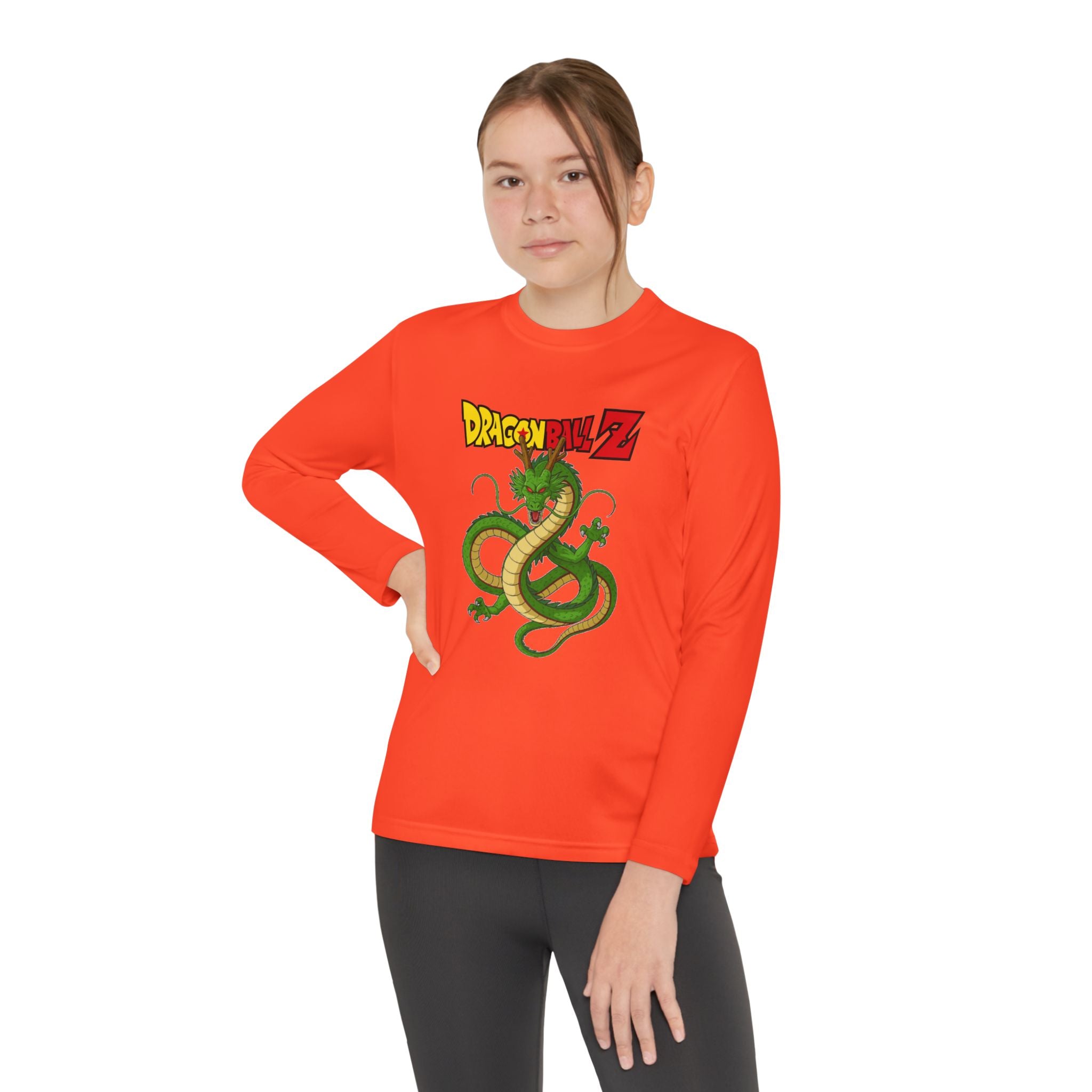 Dragon Shenron Youth Long Sleeve Tee — Anime Dragon Z Graphic Shirt