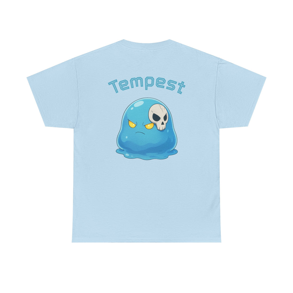 Fantasy Demon Knight T-Shirt — 'Tempest' Slime Back Graphic Tee