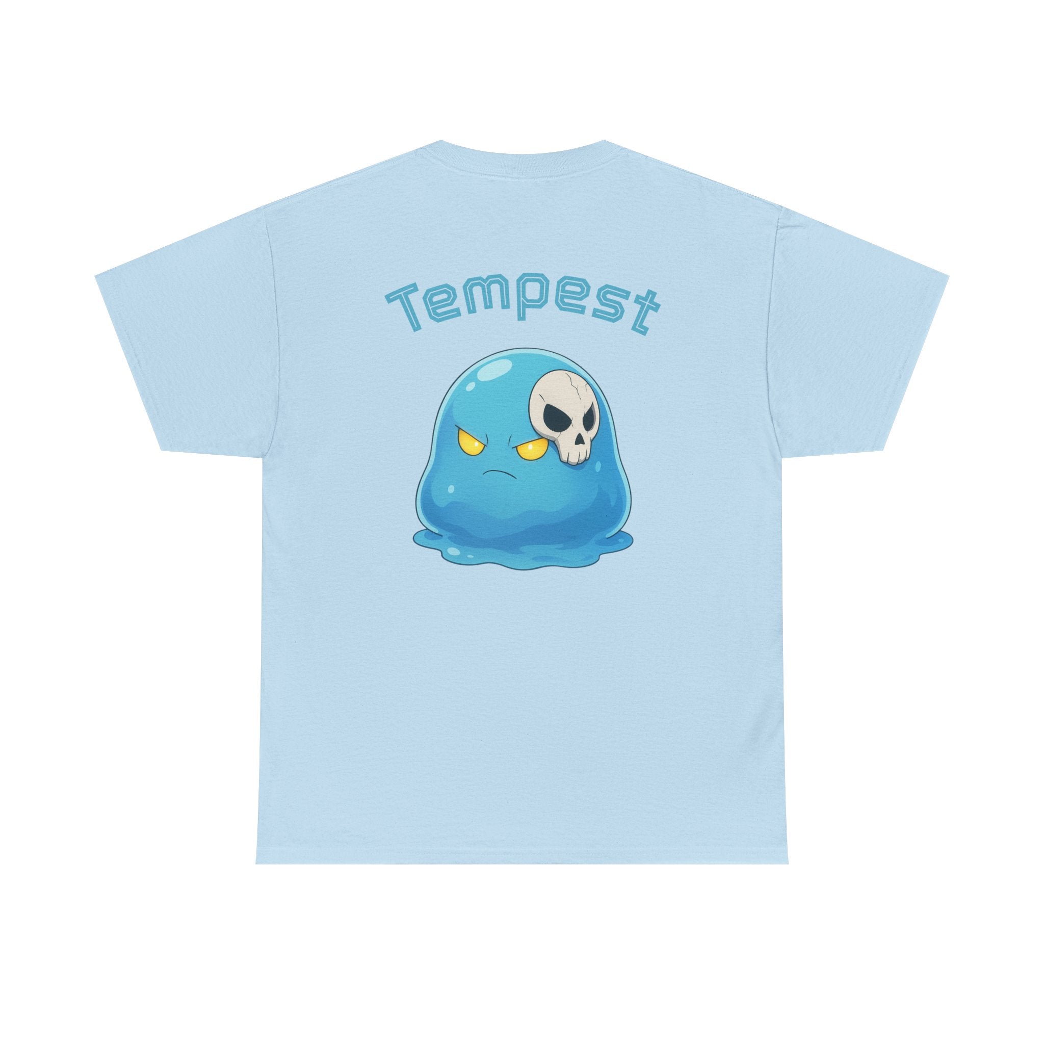 Fantasy Demon Knight T-Shirt — 'Tempest' Slime Back Graphic Tee