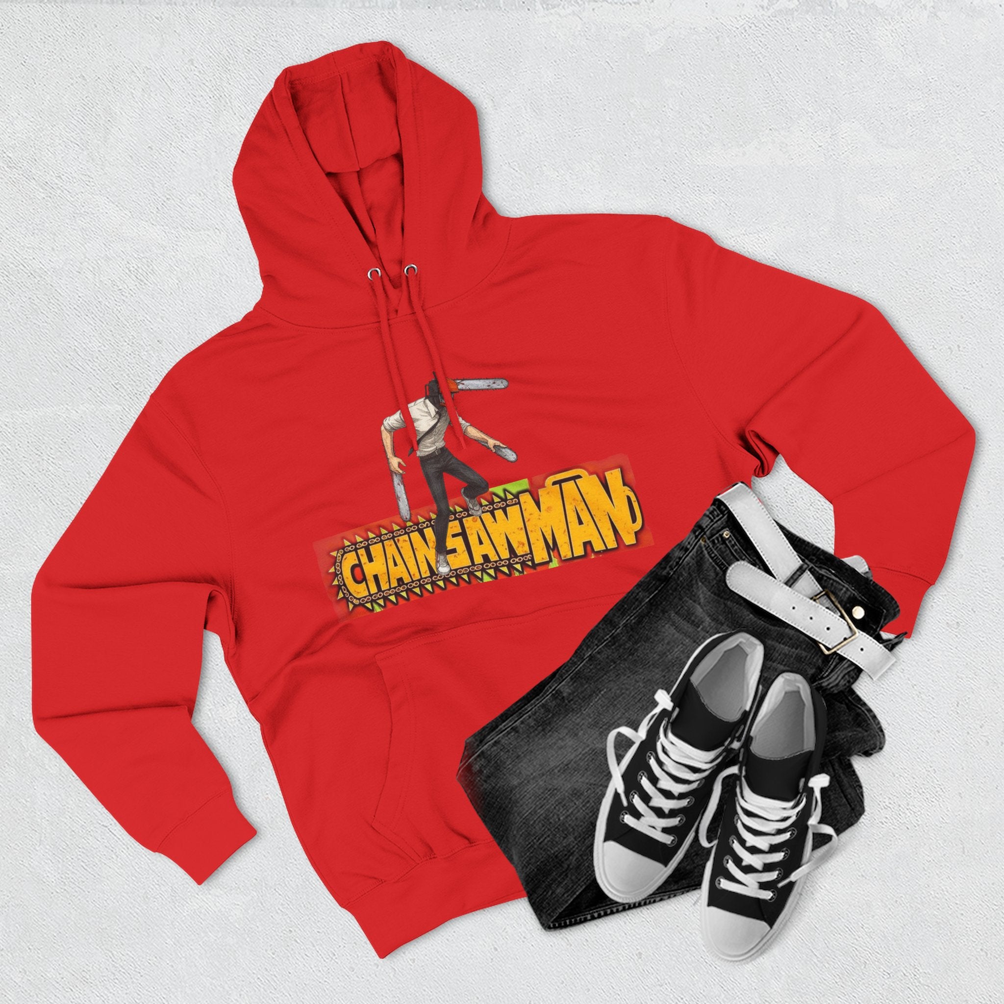 Chainsaw Man Graphic Hoodie — Anime-Inspired Streetwear Pullover