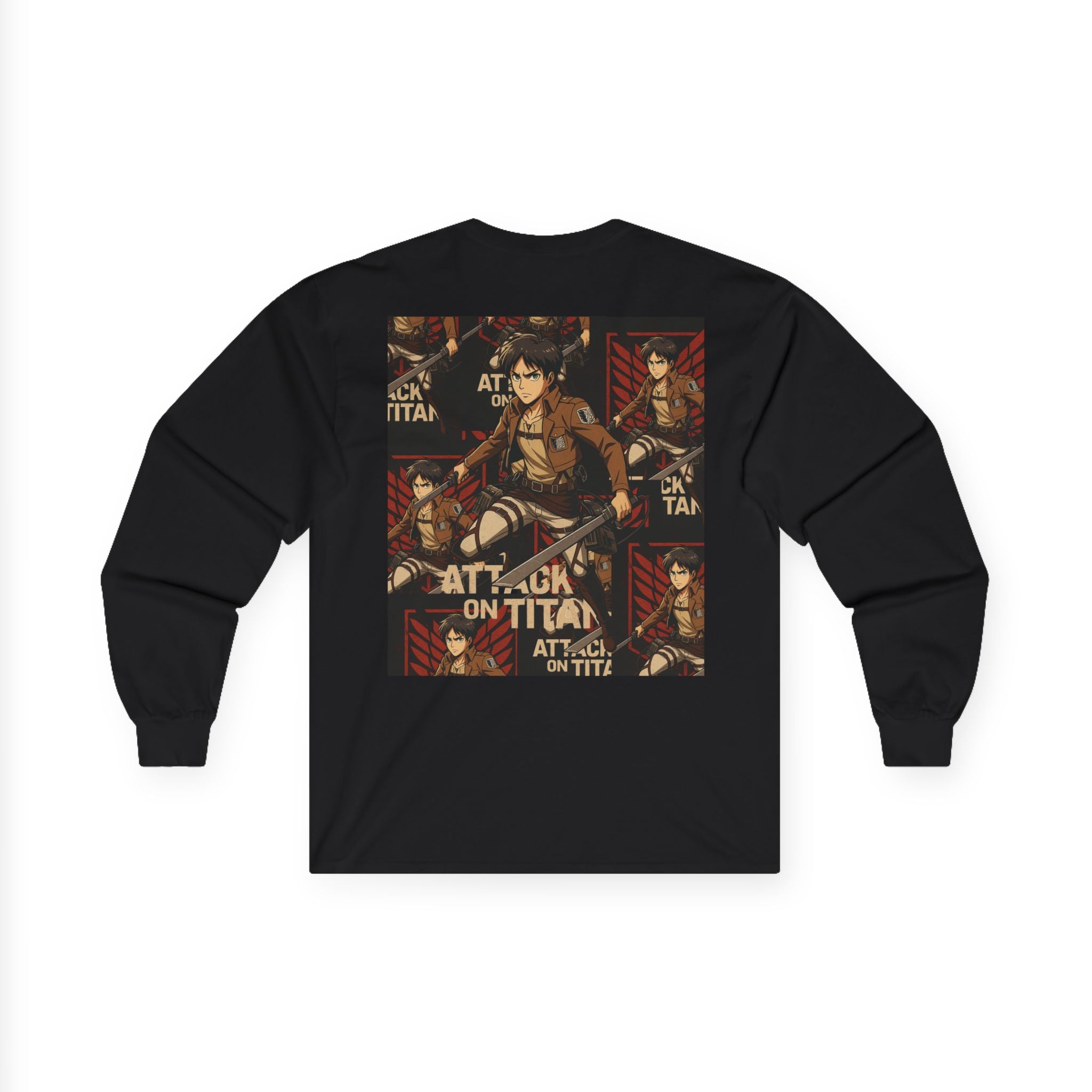 Attack on Titan Long Sleeve Tee — Anime Survey Corps Graphic
