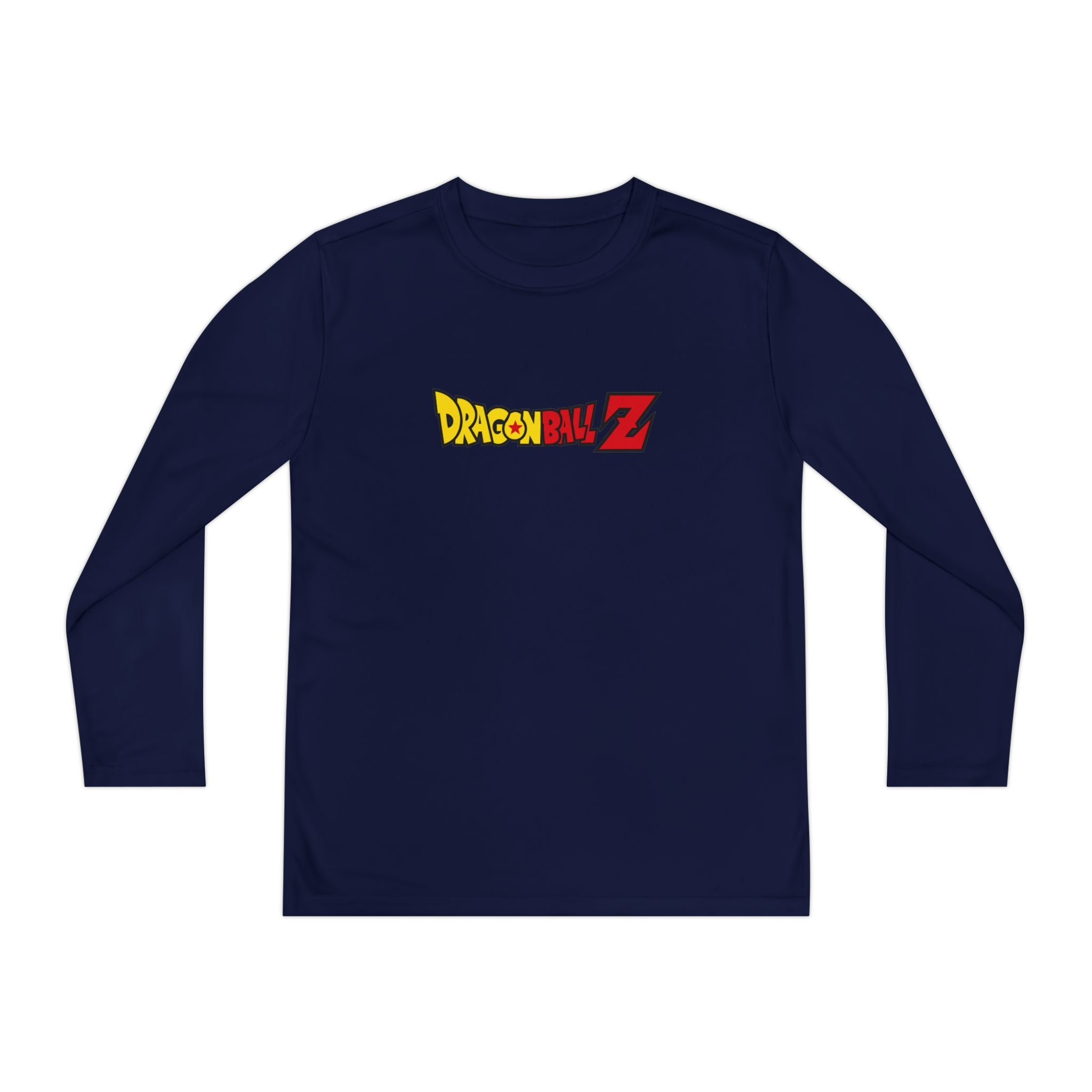 Dragon Ball Z Youth Long Sleeve Tee — Kids Anime Logo Shirt