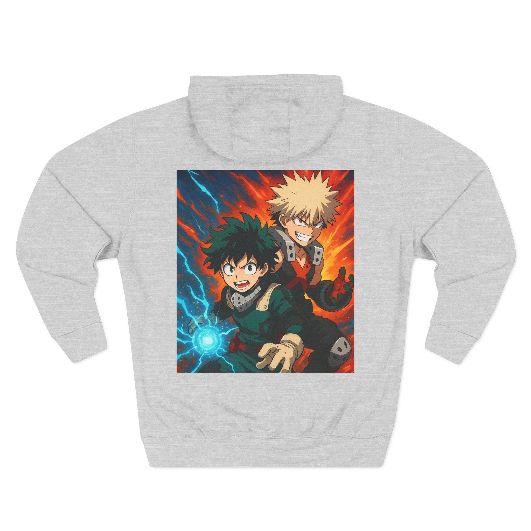 My Hero Academia Hoodie — Deku & Bakugo Graphic Pullover
